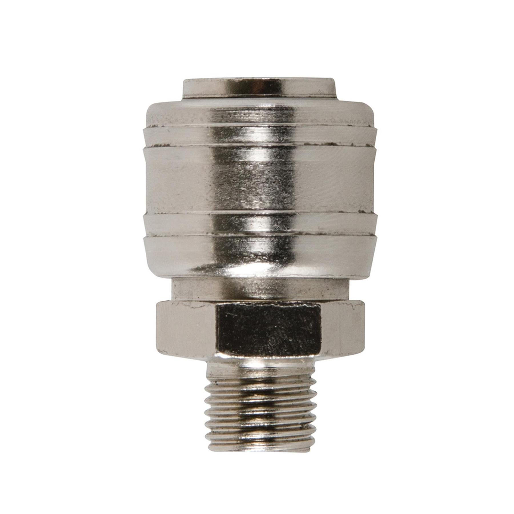 Euro Air Line Fitting Quick Release For Compressor Hose 1/4" BSP Male Thread