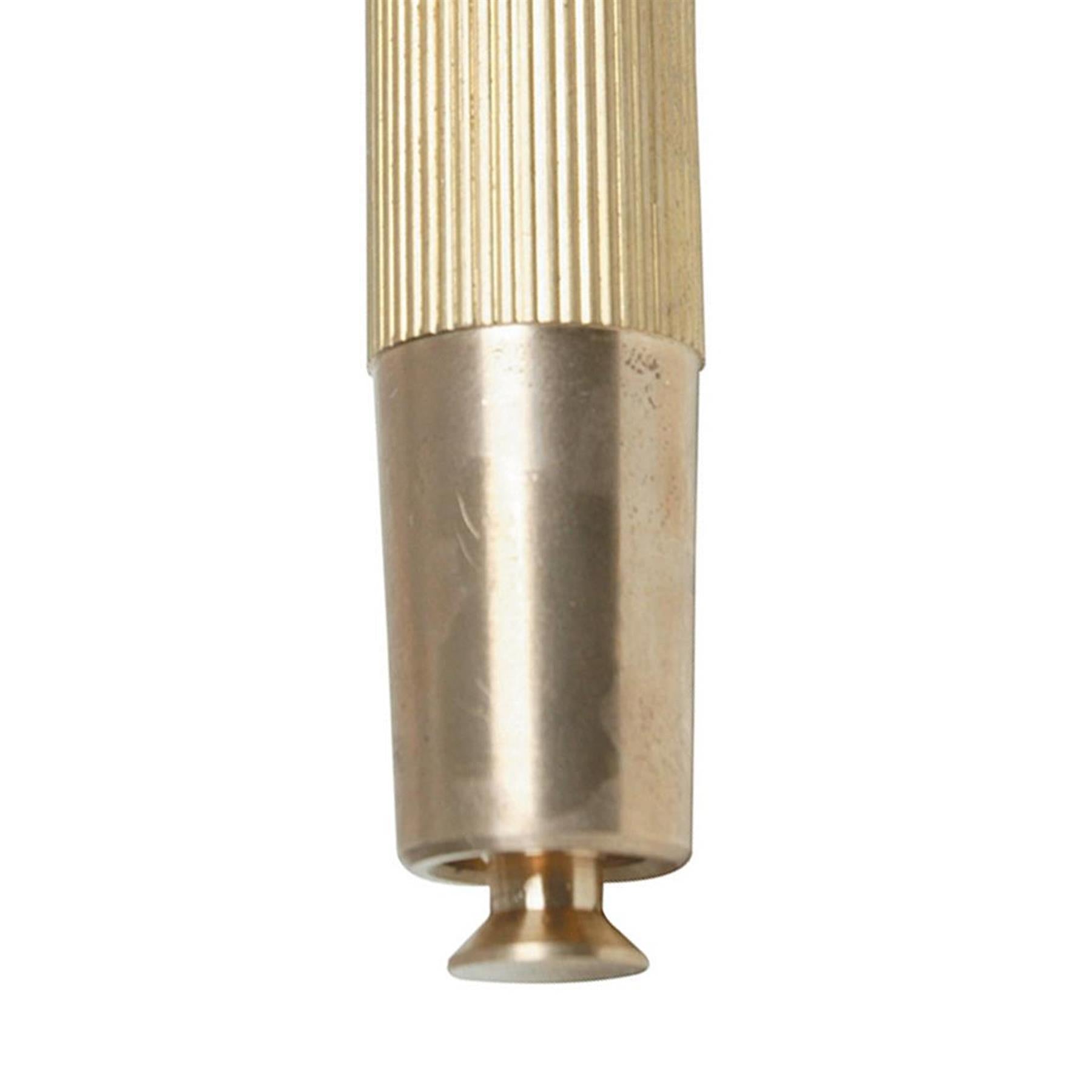 Solid Quick Connect Adjustable Brass Hose Nozzle Strong For Garden Plumbing Use By Dapetz