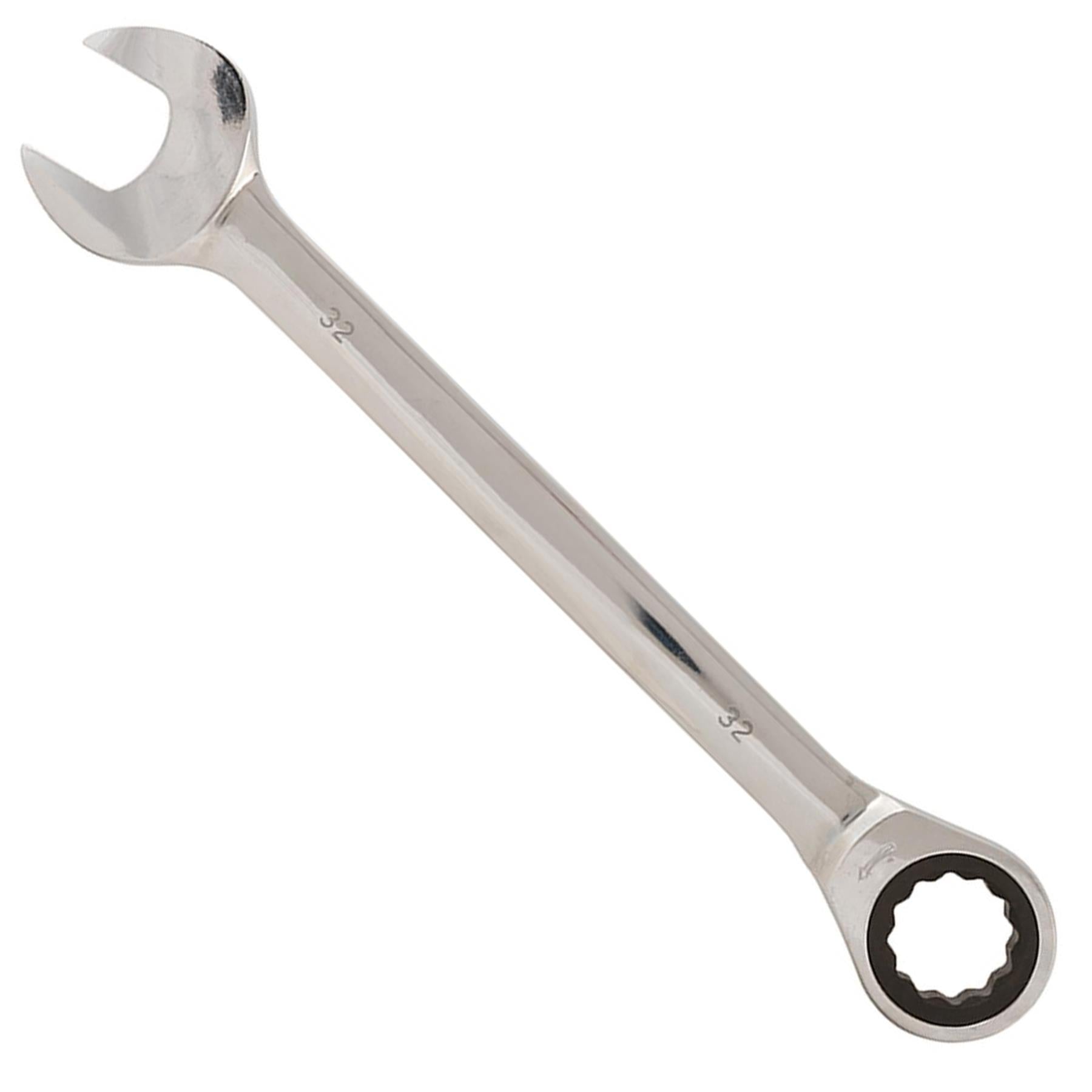 Metric Combination Spanner Ratchet Fixed Head Ratchet 32mm Spanner Steel By Dapetz