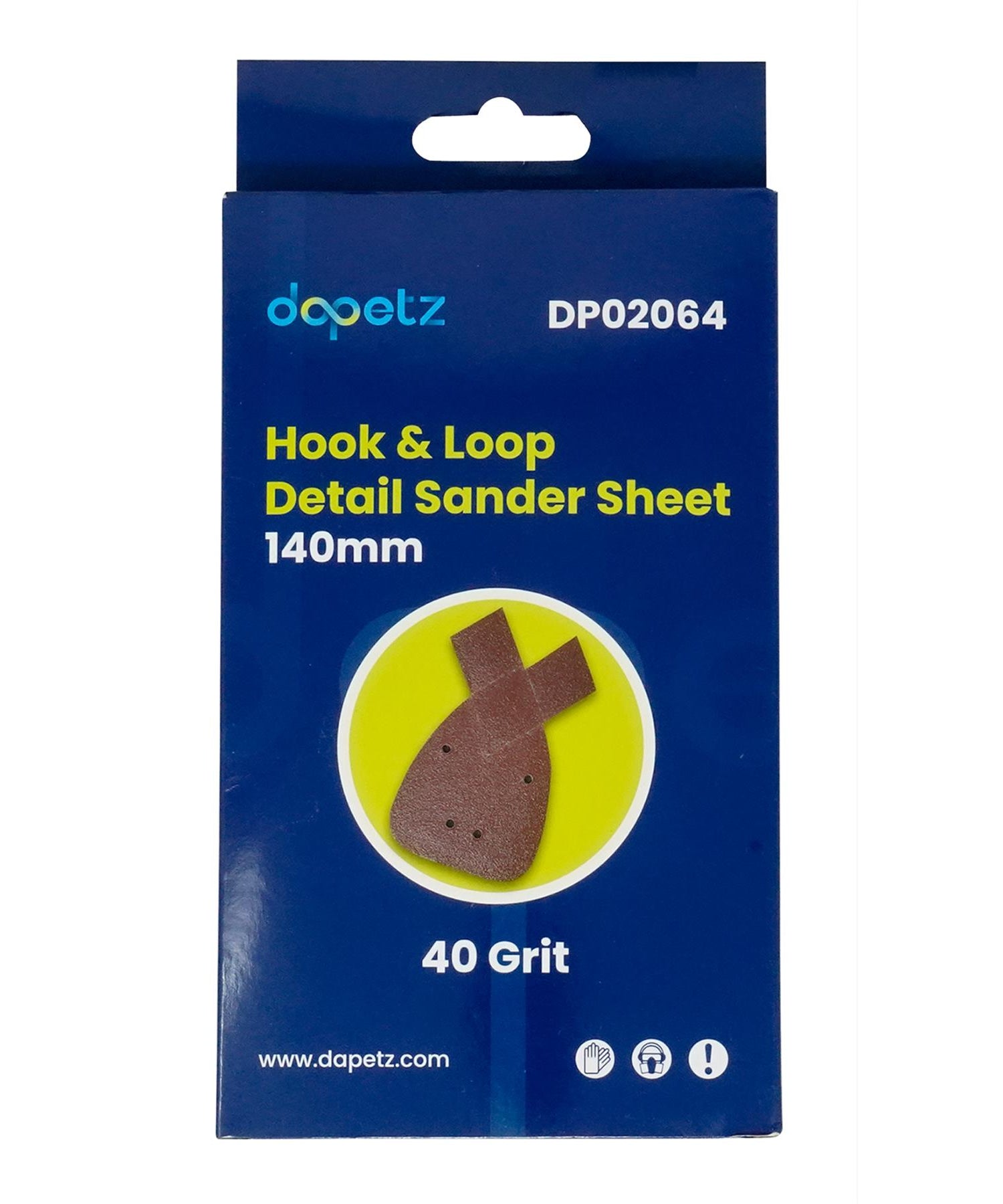 Mouse Sanding Sheet 40 Grit Sandpaper Black & Decker Palm Sander Pad 40PCS By Dapetz