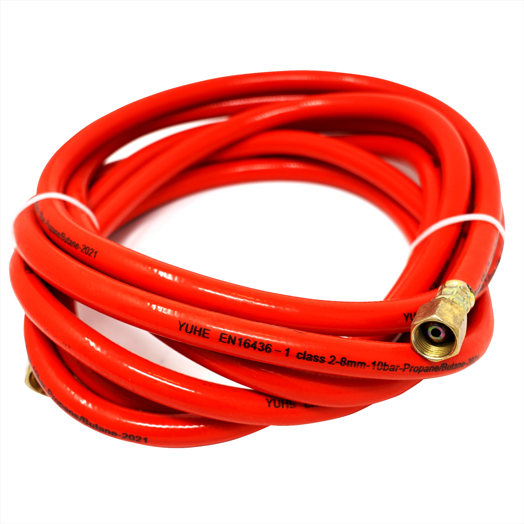 Gas Torch Hose Pipe 5 Meter Propane Brazing Roofing With G3/8 And W21.4 Fitting
