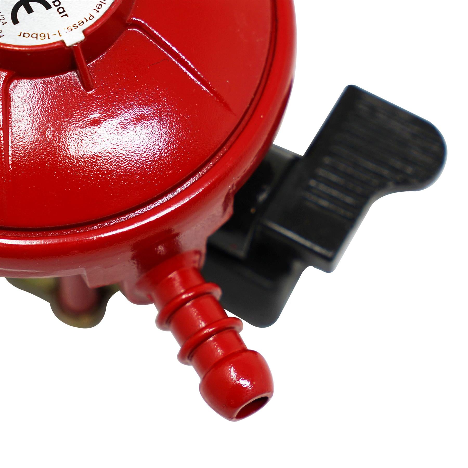 Propane Gas Clip On Regulator 27mm Flowgas Calor BP 5,10,15 KG Patio Gas 37mbar