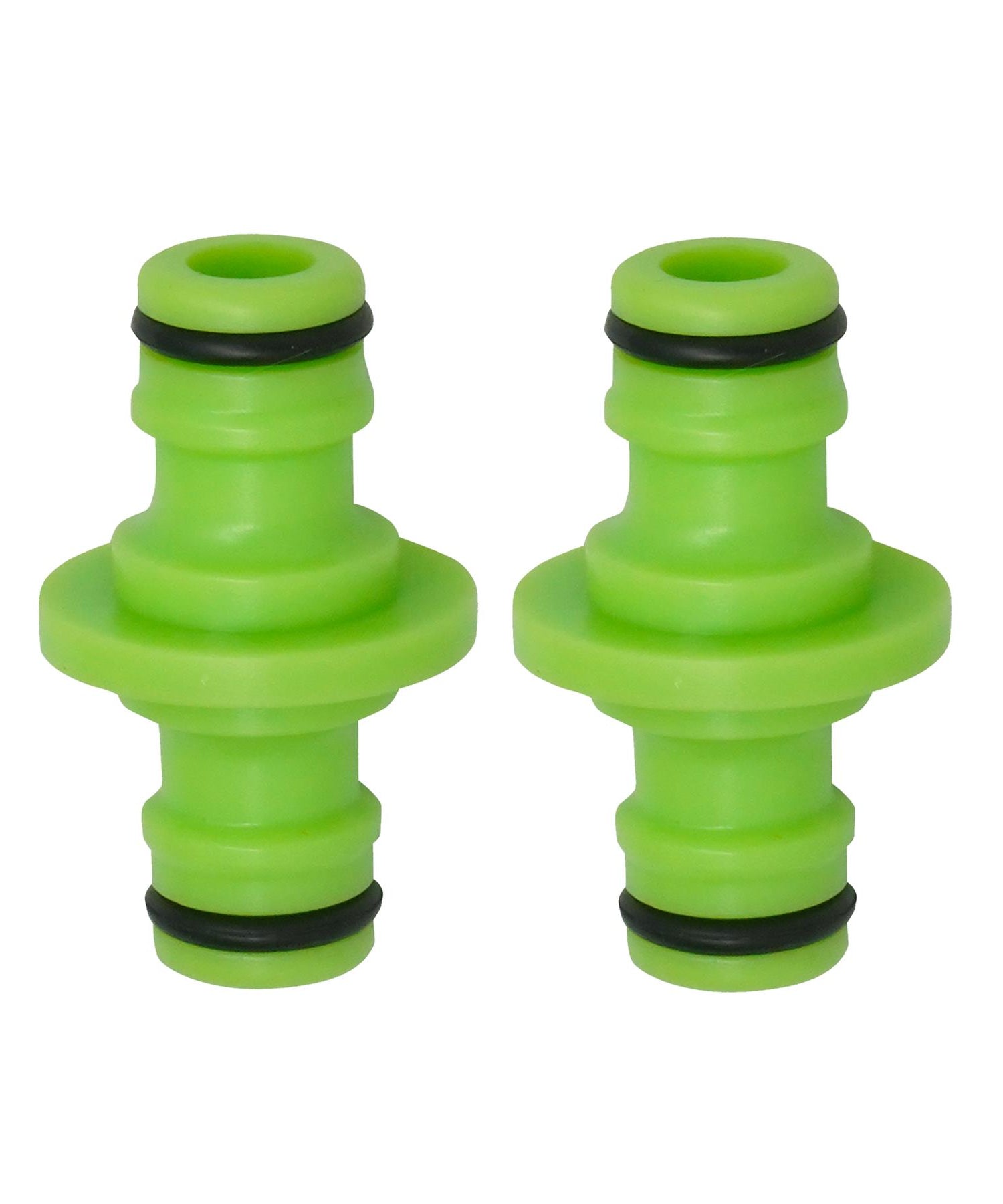 Garden Hose Fitting Set 1/2" – 2X 2-Way Male Connector + 4X Female Hose Connector By Dapetz