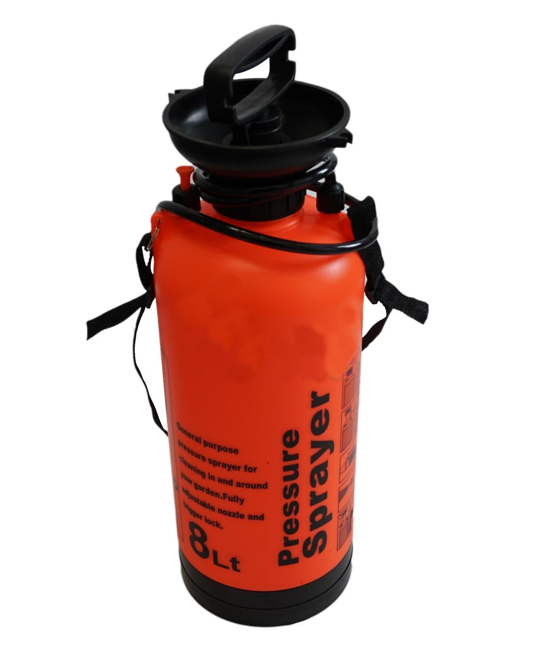 Garden High Pressure Sprayer 8L Knapsack Chemical Weed Killer Fence Water Pump by Daptez