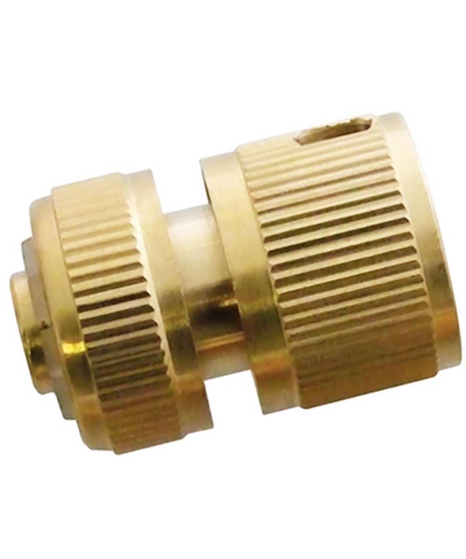 4 Piece Brass Hose Tap Fitting Connecter Set High Quality For Gardening Plumbing