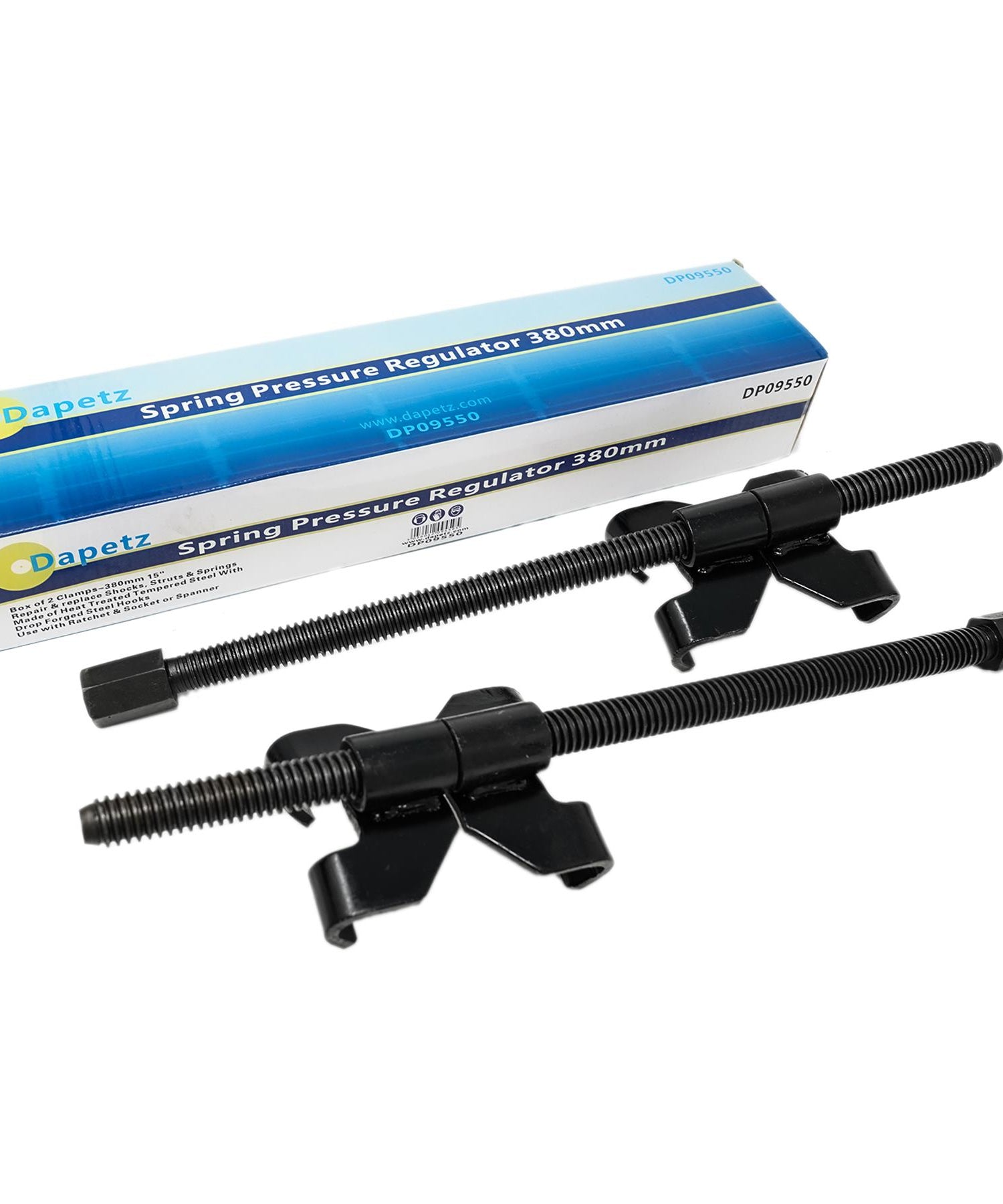 (pack of 2) Coil Spring Compressor Heavy Duty Suspension Clamps 380mm Tool For Car by Daptez