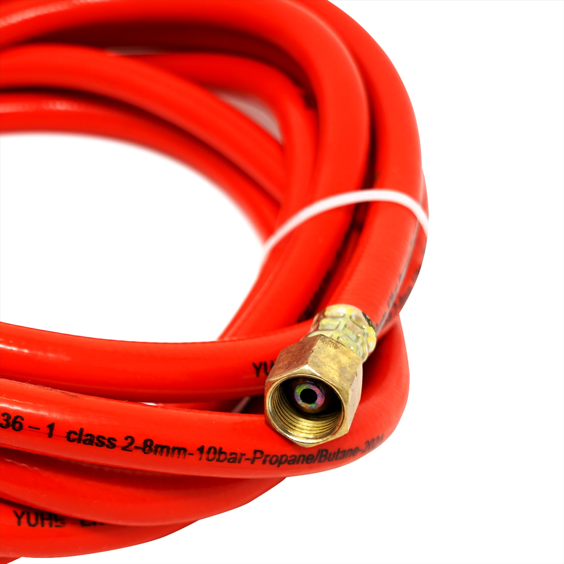 Gas Torch Hose Pipe 5 Meter Propane Brazing Roofing With G3/8 And W21.4 Fitting