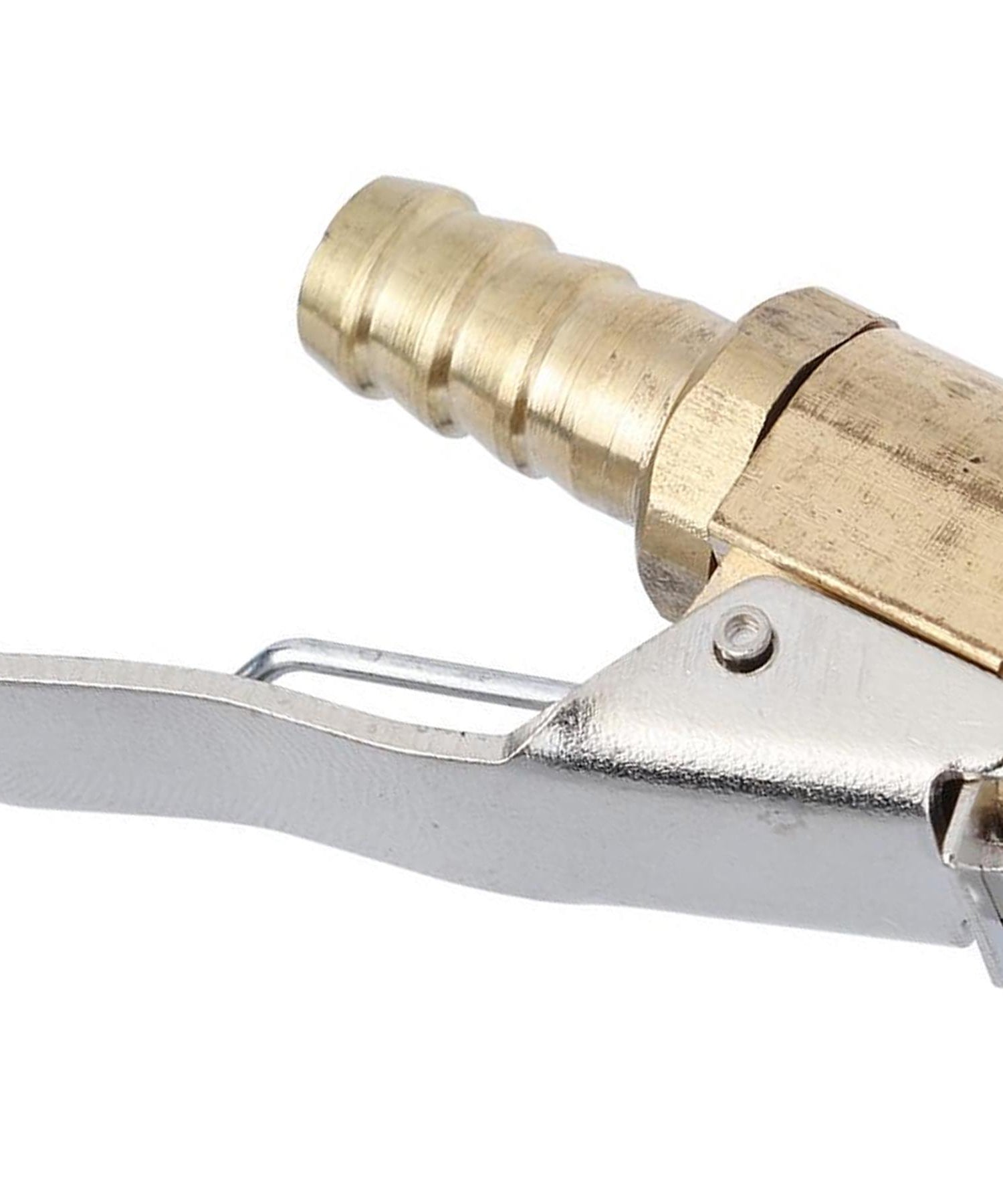Brass 6mm Car Tyre Inflator Valve Connector Air Chuck Tire Clip Lock-on by Daptez