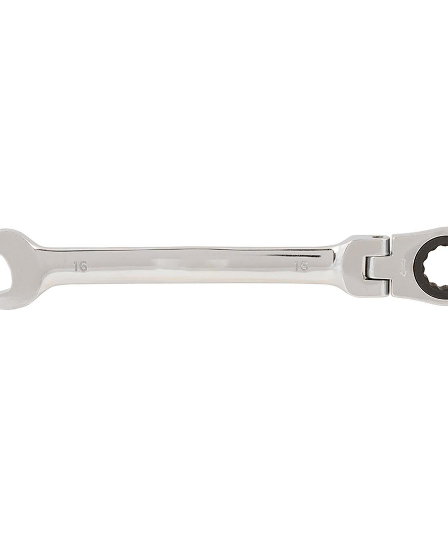 16mm Flexible Head Ratchet Metric Spanner Open End & Ring Guaranteed