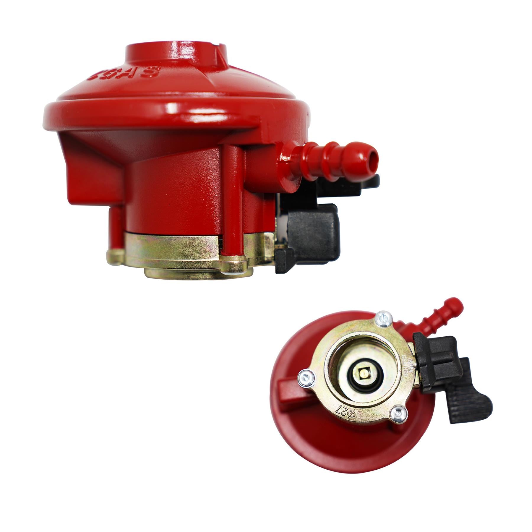 Propane Gas Clip On Regulator 27mm Flowgas Calor BP 5,10,15 KG Patio Gas 37mbar