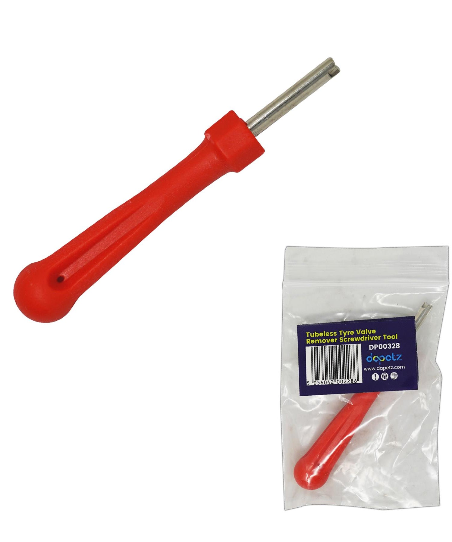 Tubeless Tyre Valve Remover Screwdriver Tool Removal Fitting Tyre Valve Inserts