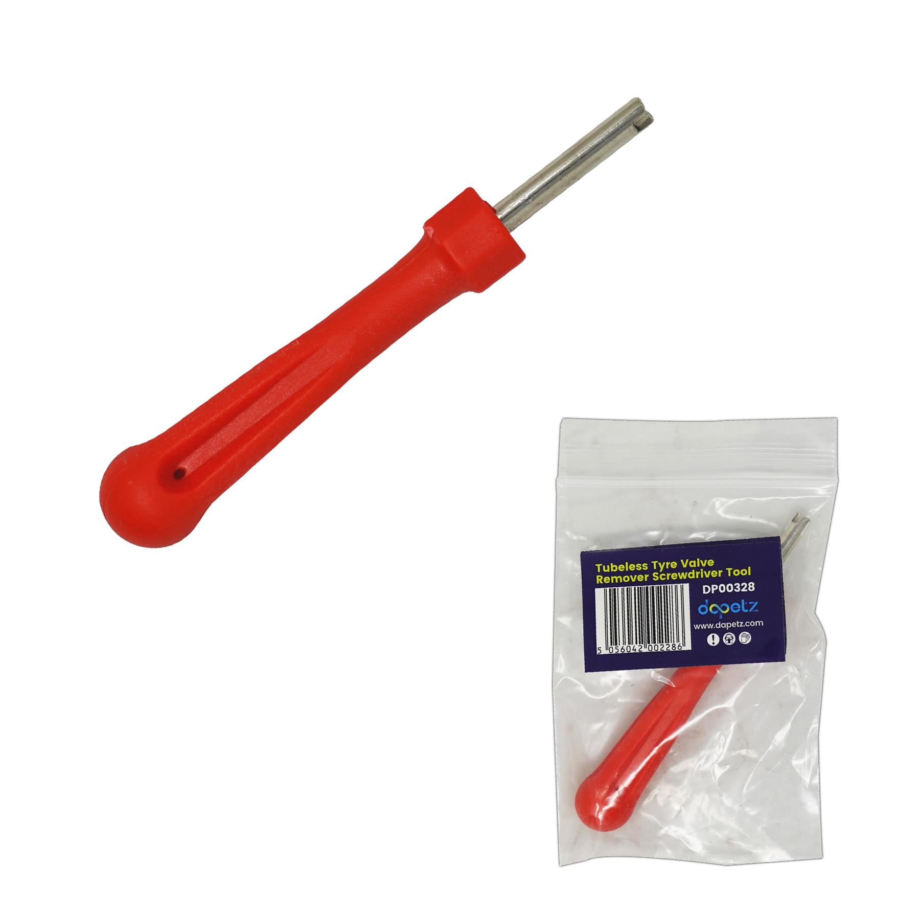 Tubeless Tyre Valve Remover Screwdriver Tool Removal Fitting Tyre Valve Inserts