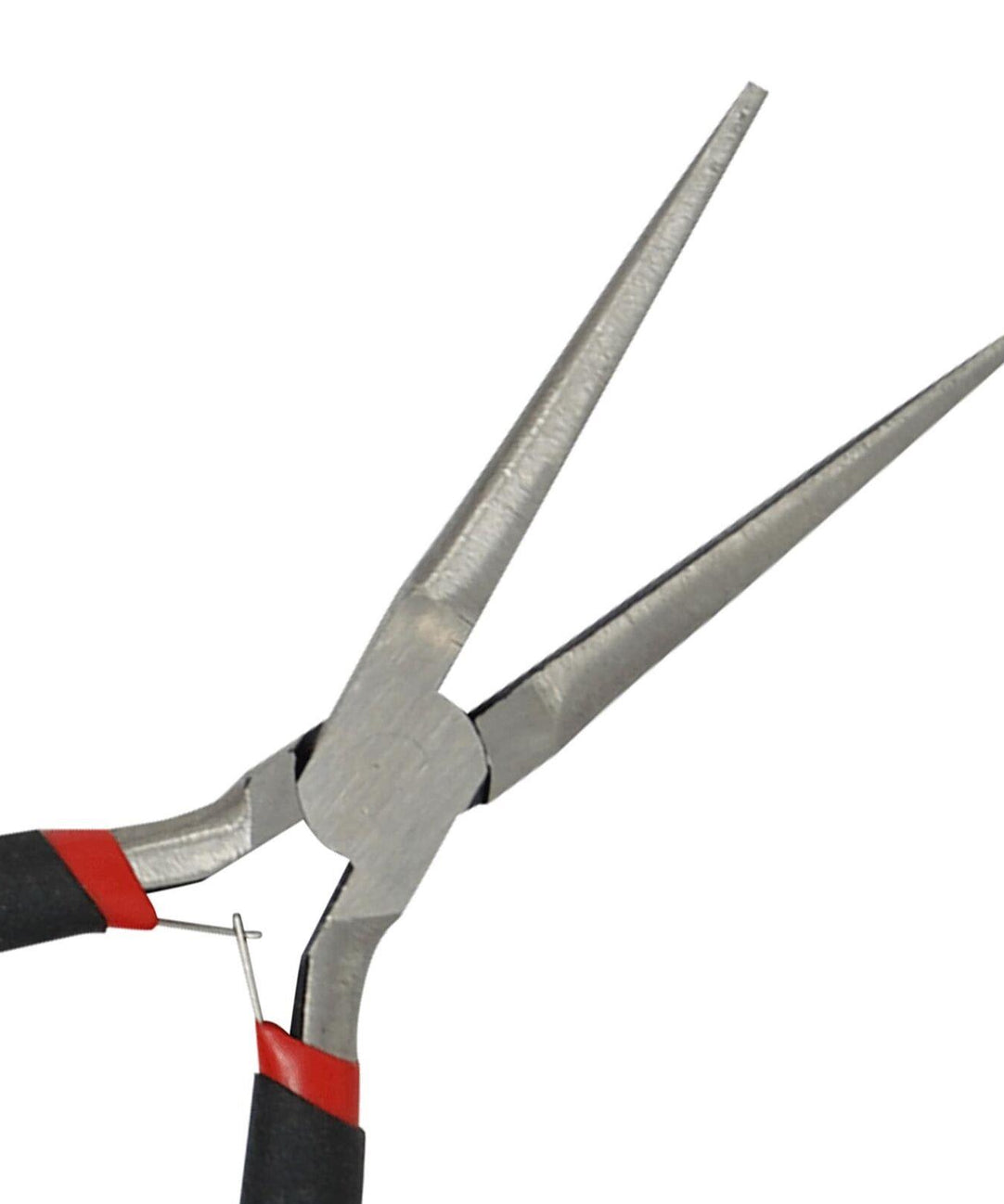 Mini Extra Long 150mm Needle Nose Pliers With Soft Grip Handle Hardened Steel By Dapetz