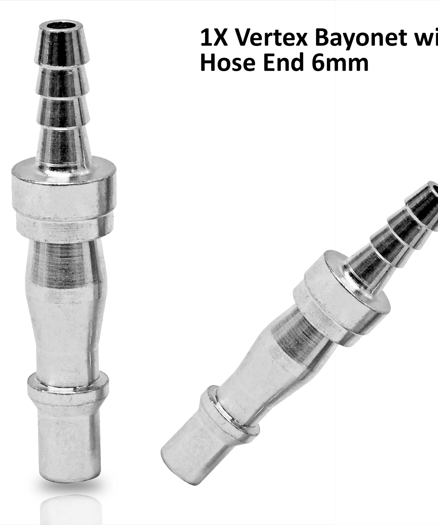 Air Line Hose Fitting Connector Barb Hose End 6mm Bayonet Coupler For PCL Vertex