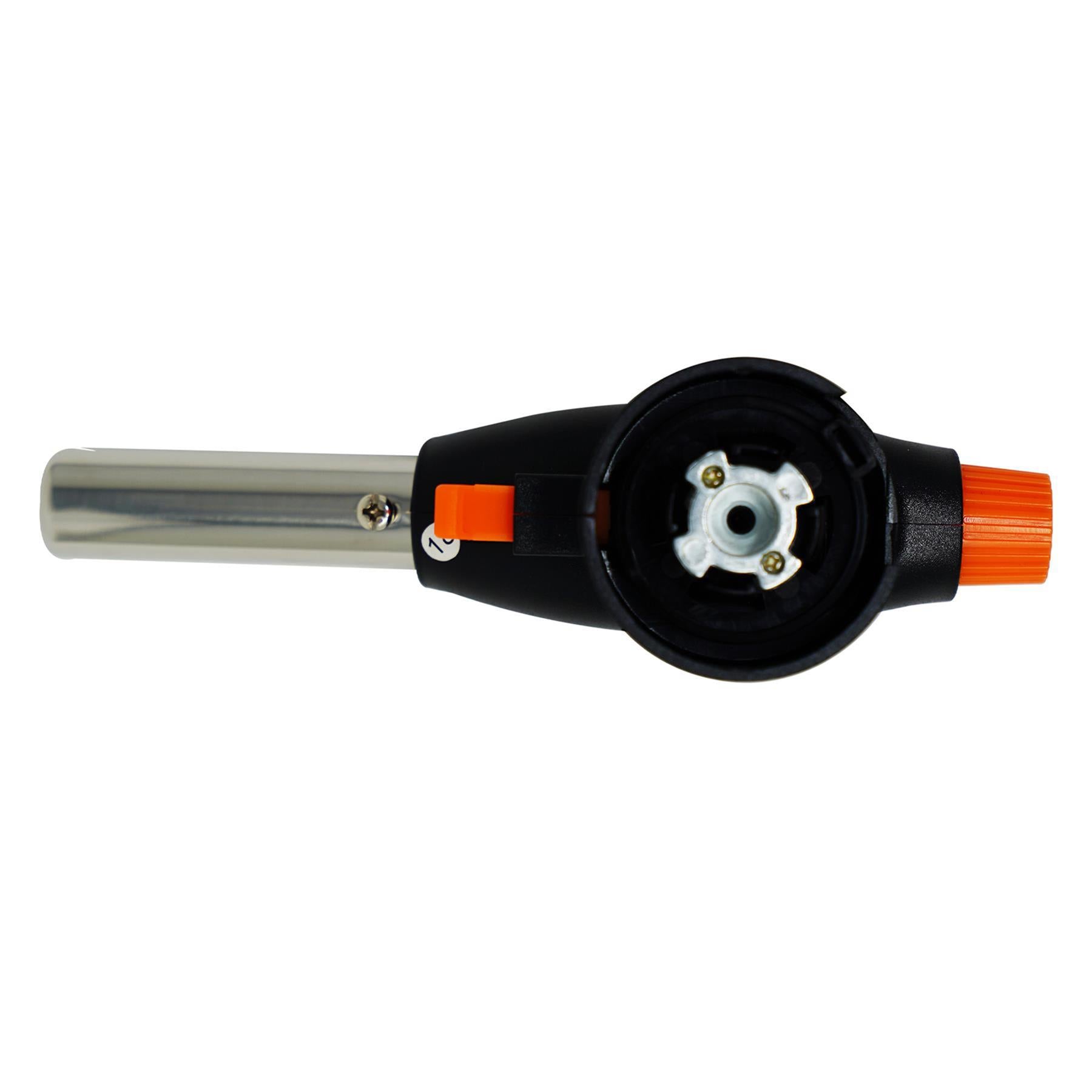 Blow Torch Butane Gas Auto Chef Creme Brulee Cooking Soldering Camping 4 Gas Can