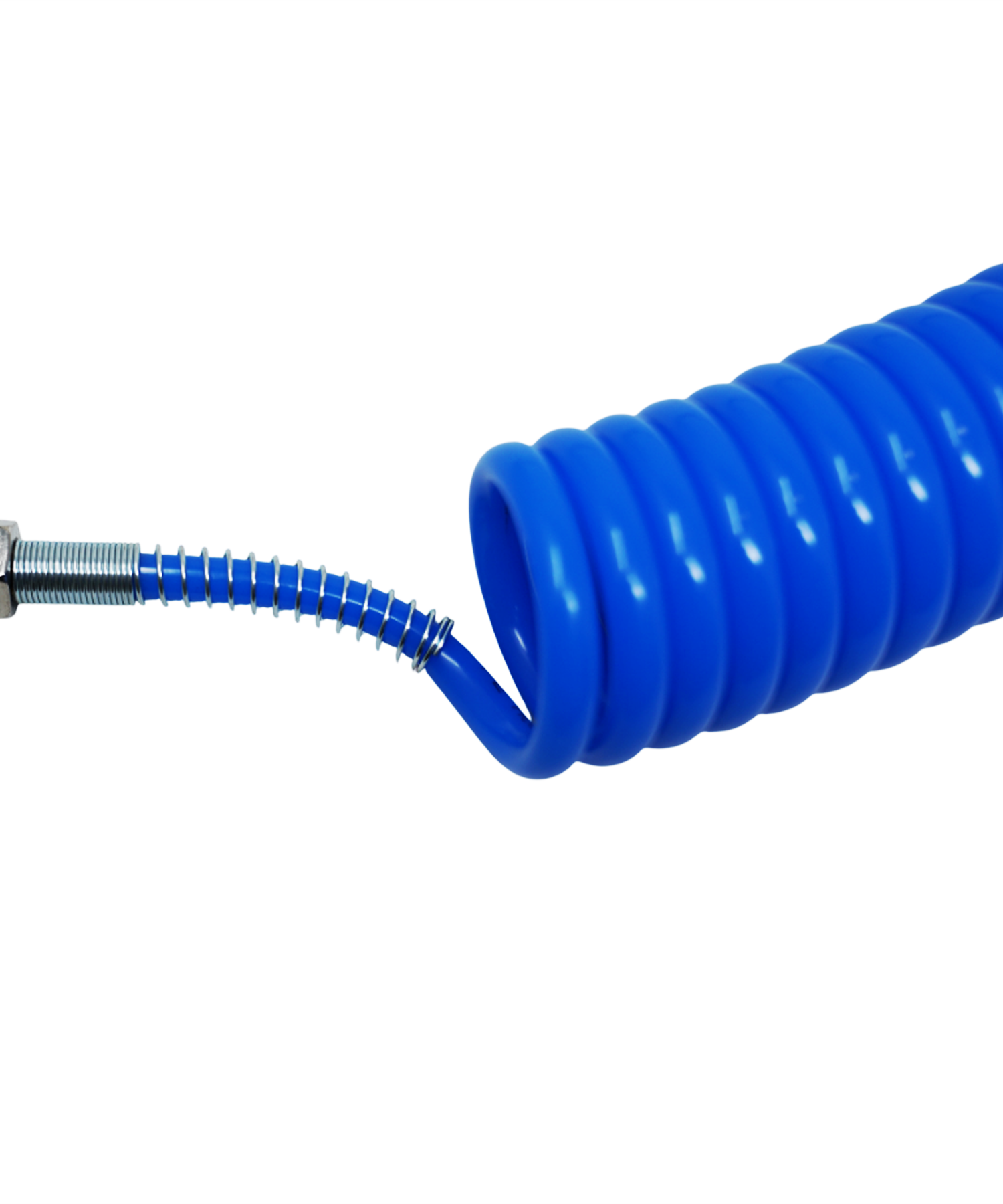 Coiled Air Hose 10M Air Tools Hose With 1/4" BSP Female Nut End Fittings 10 Bar by Daptez