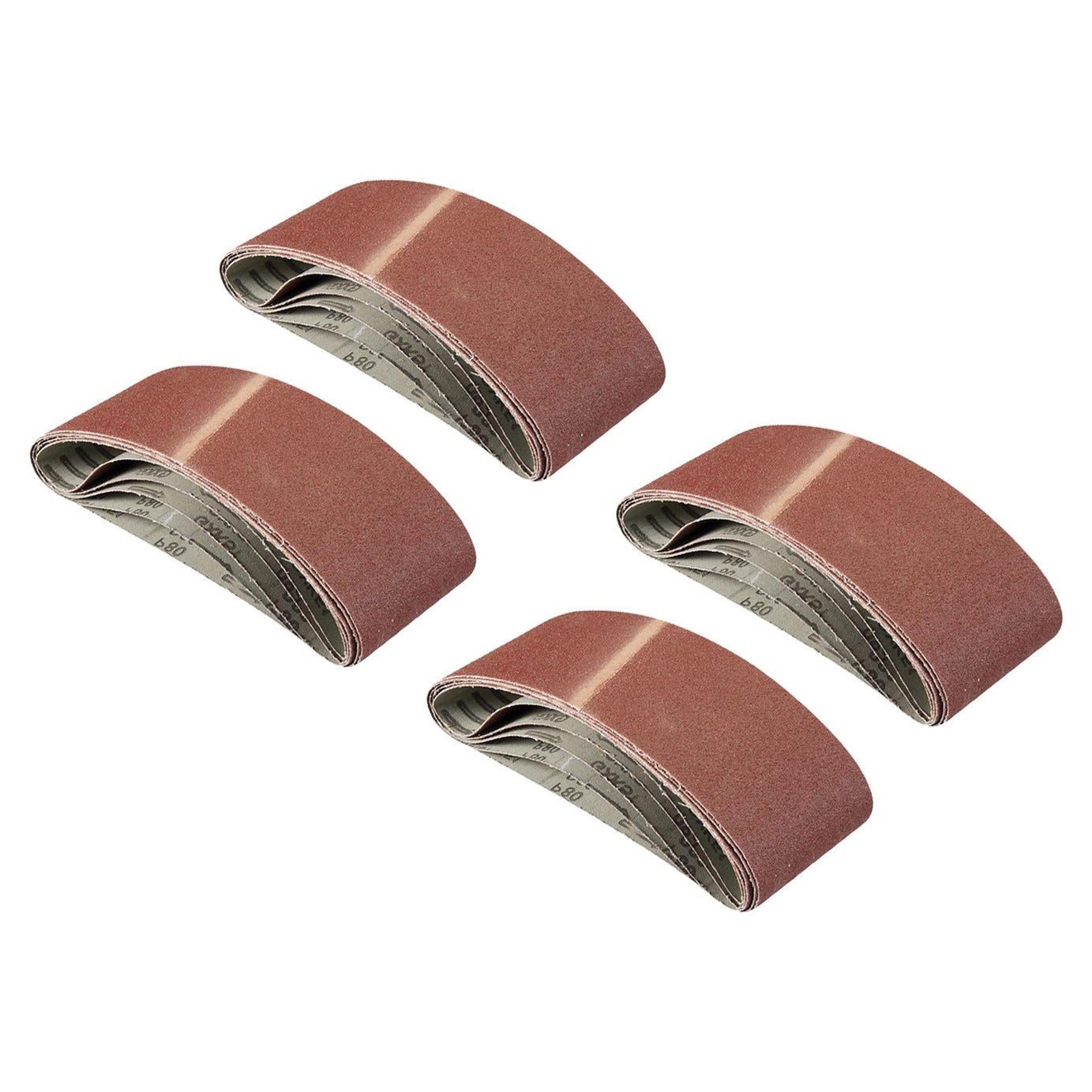 20 X New 100 X 610mm 80 Grit Medium Sander Sanding Belts With Extra Top-Skive