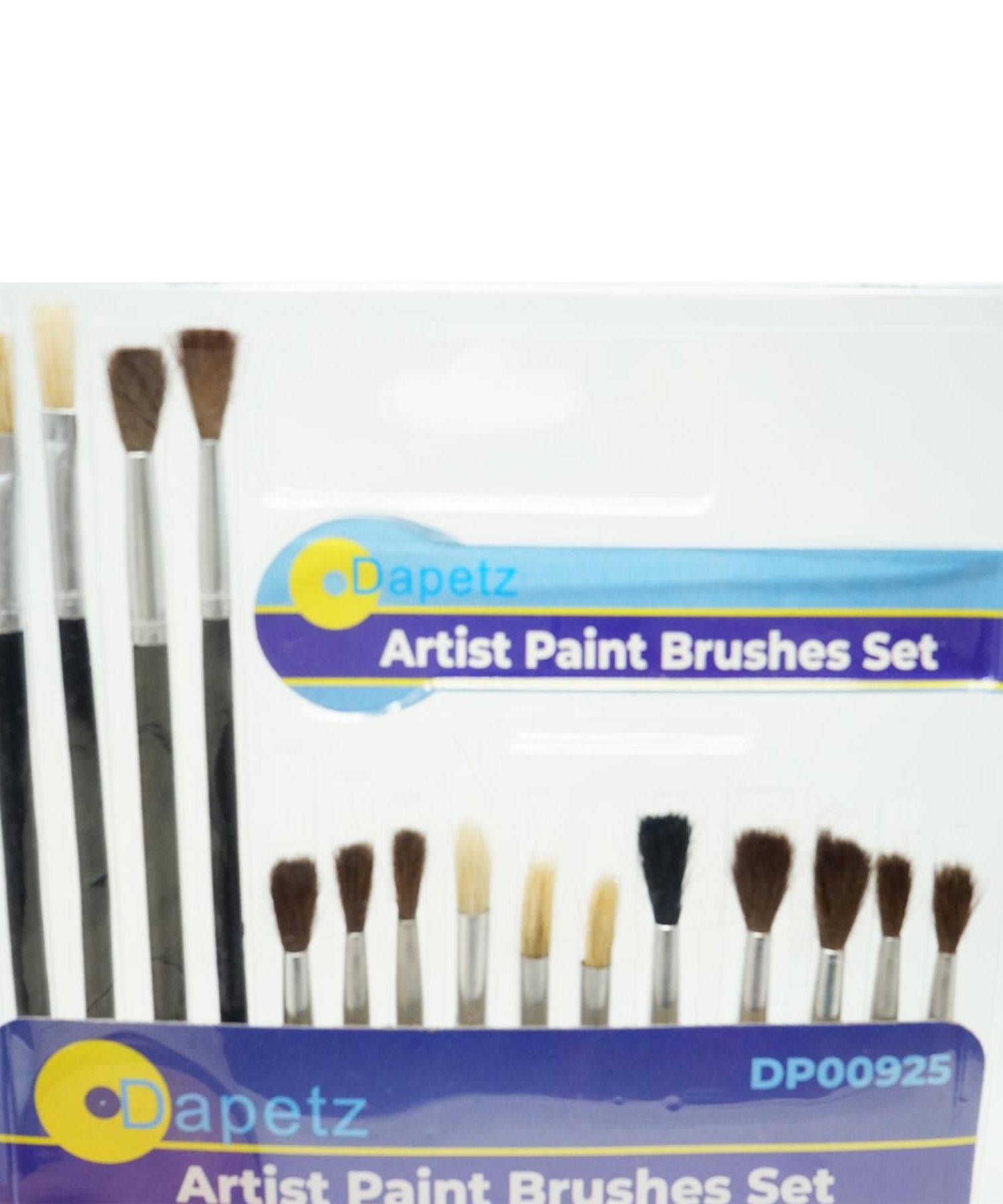 15 PCS ASSORTED ARTIST PAINT BRUSH SETS Acrylic/Oil/Watercolour Thin Thick round By Dapetz