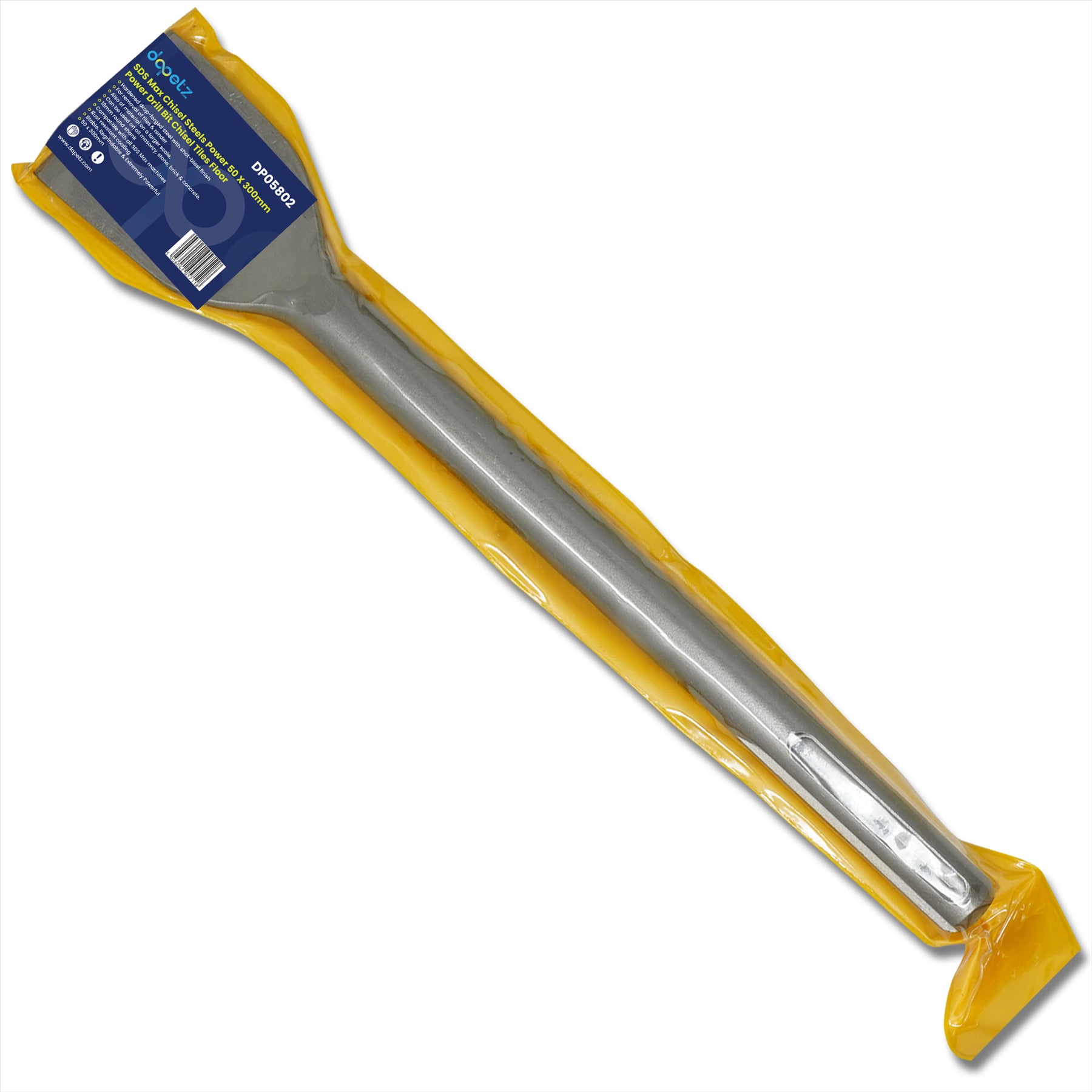 SDS Max Chisel Hammer Drill Bit Concrete Brick Tile 50x300mm Heavy Demolition