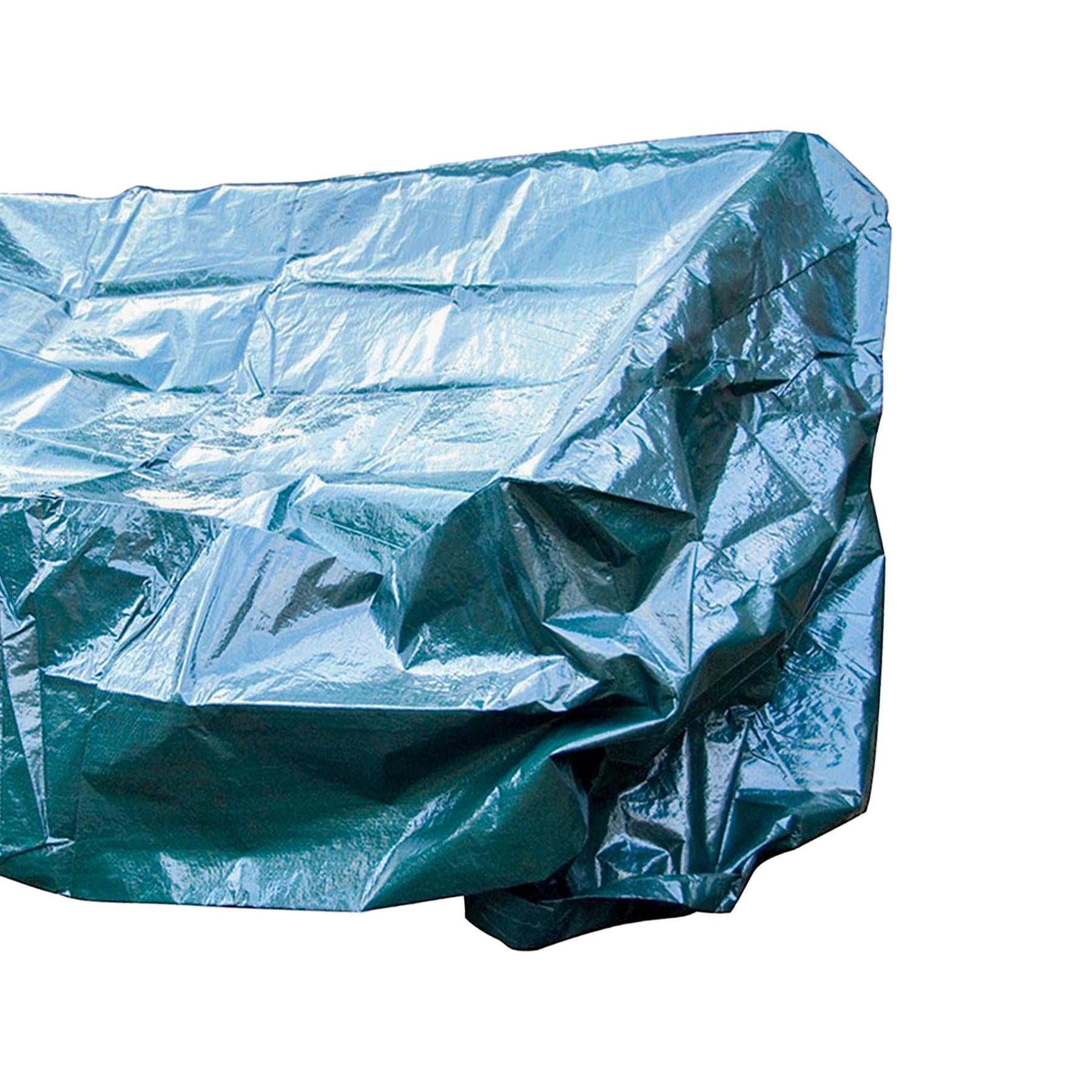 Durable Waterproof Green 5FT 1.6M 3 & 2 Seater Garden Bench Seat Protection Cover by Dapetz
