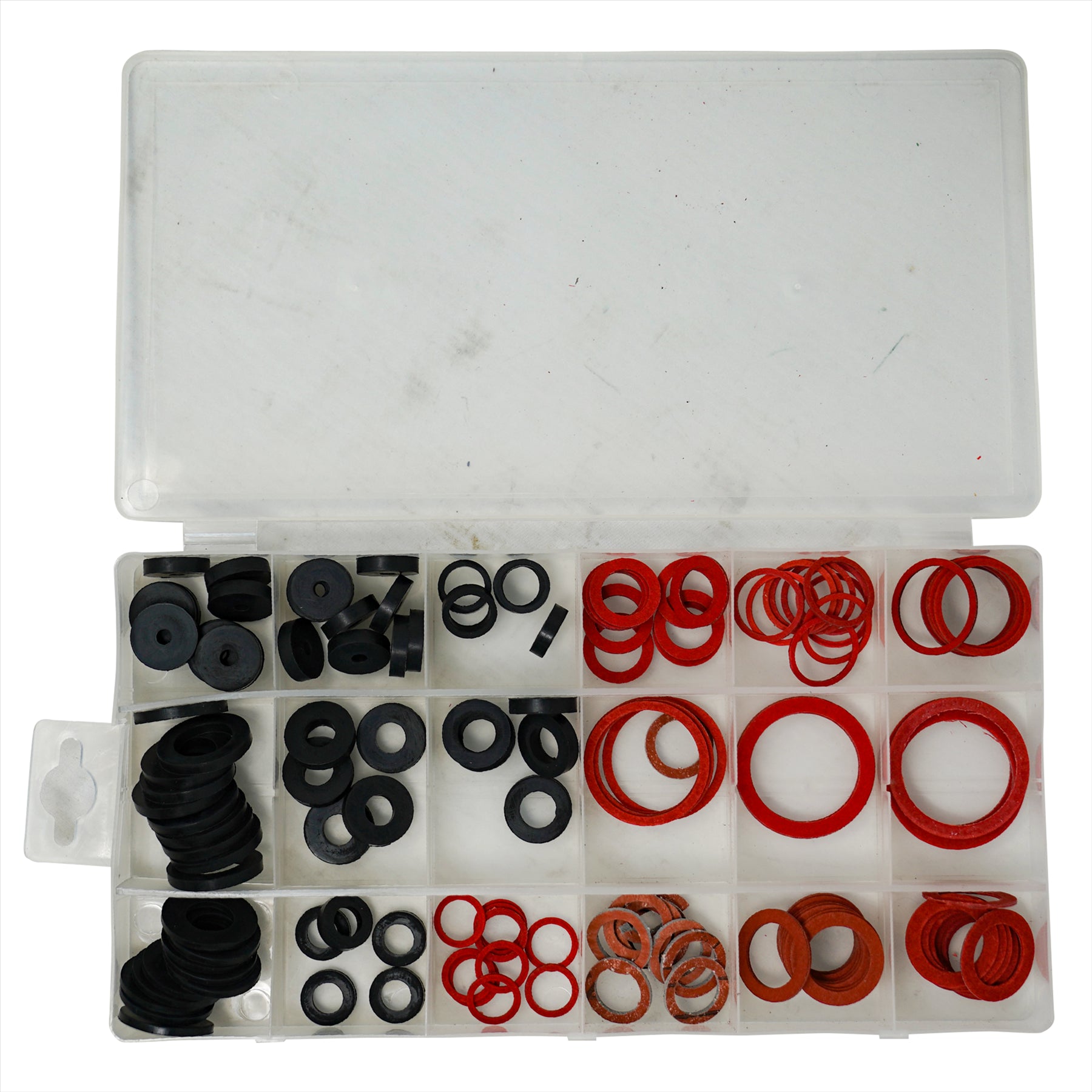 Assortment Box Of Plumbers Washers 141PCs Set Tap Sealing Shower Hose Rubber Washer By Dapetz