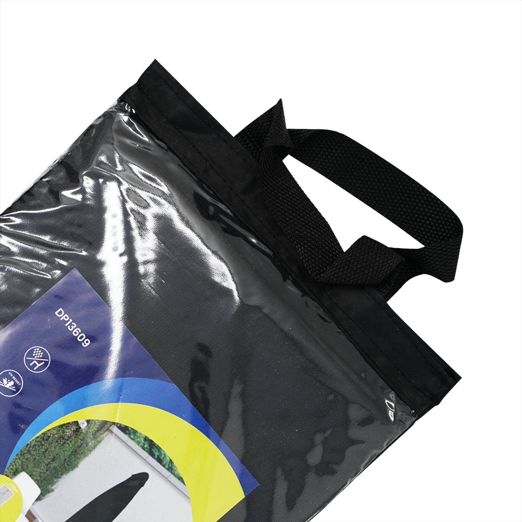 Dapetz Parasol Umbrella Cover, Water Repellent, Windproof Garden Outdoor Cover - Black