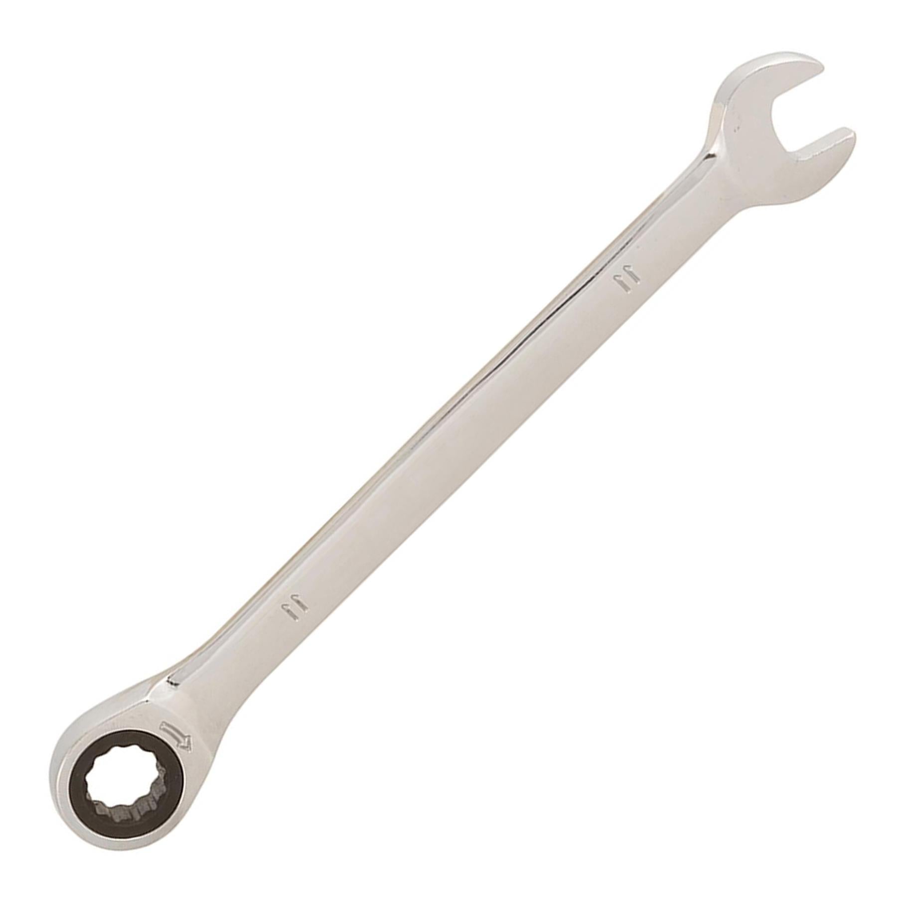 Fixed Head Ratchet Metric Spanner Open End Ring Combination 11mm By Dapetz