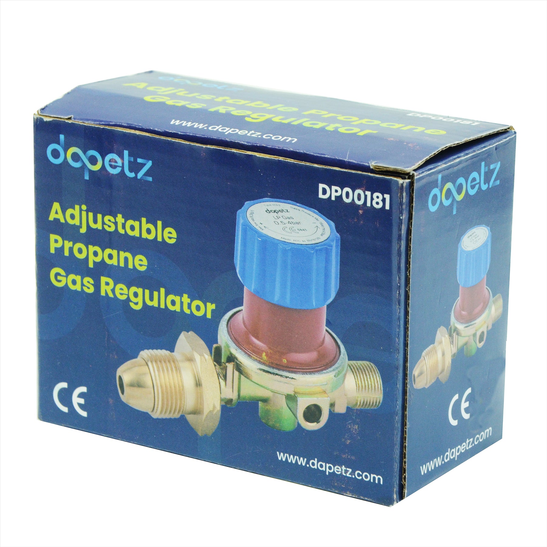 Adjustable Propane Gas Regulator 500 - 4000 mbar Variable Gas Flow BBQ Heater