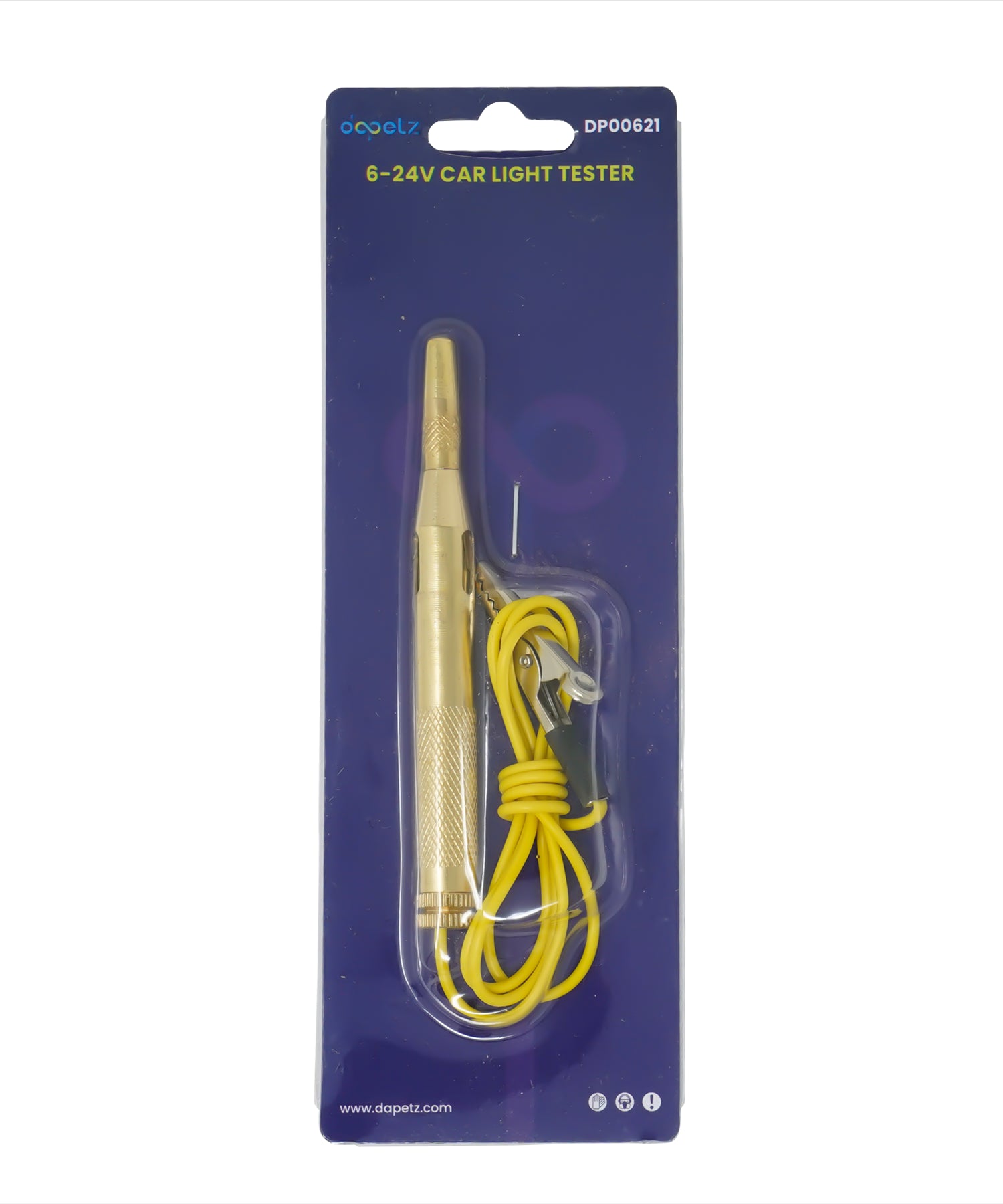 Car Light Tester 6-24V Automotive Electrical Tester Test Lamp, Probe Light by Daptez