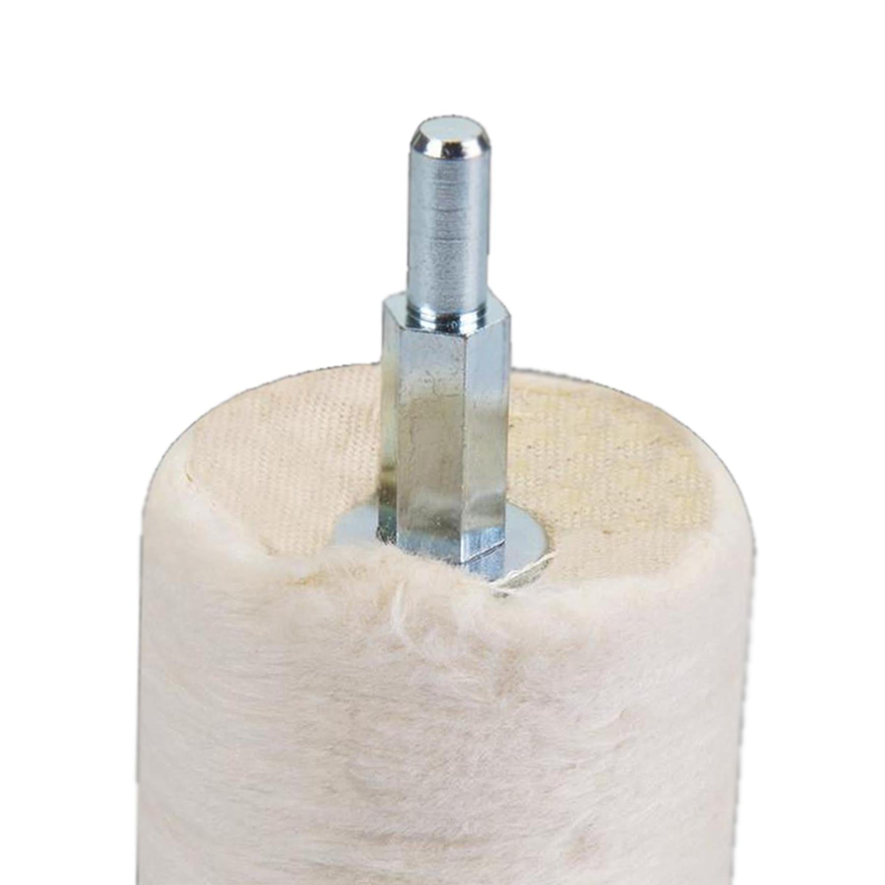 Cylinder Polishing Mops 38mm Buffing Wheels Compound Soap High Quality by Daptez