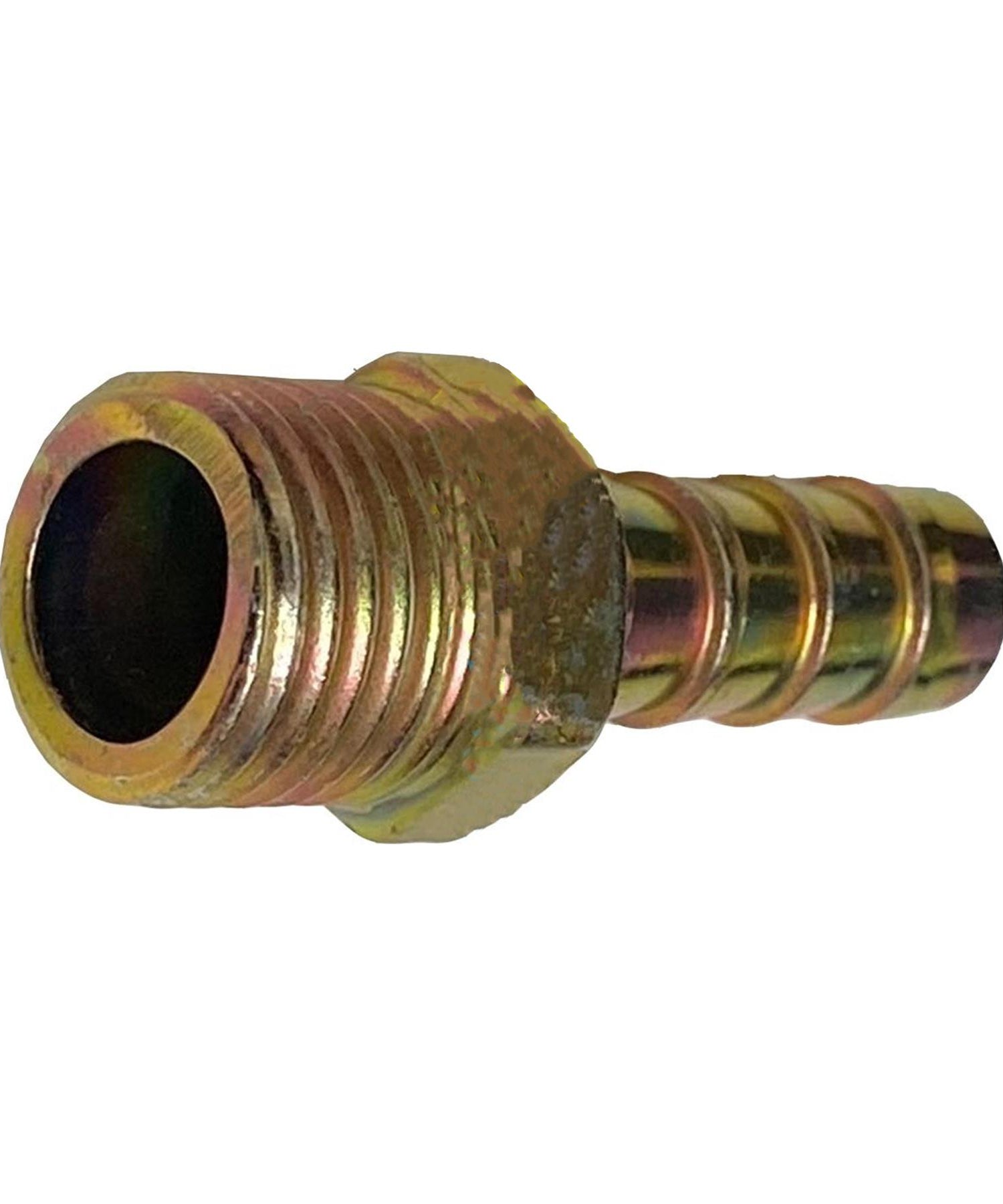 Brass 1/4" BSP to 8mm Male Barb Hose Tail Fitting Fuel Air Gas Water Hose Oil