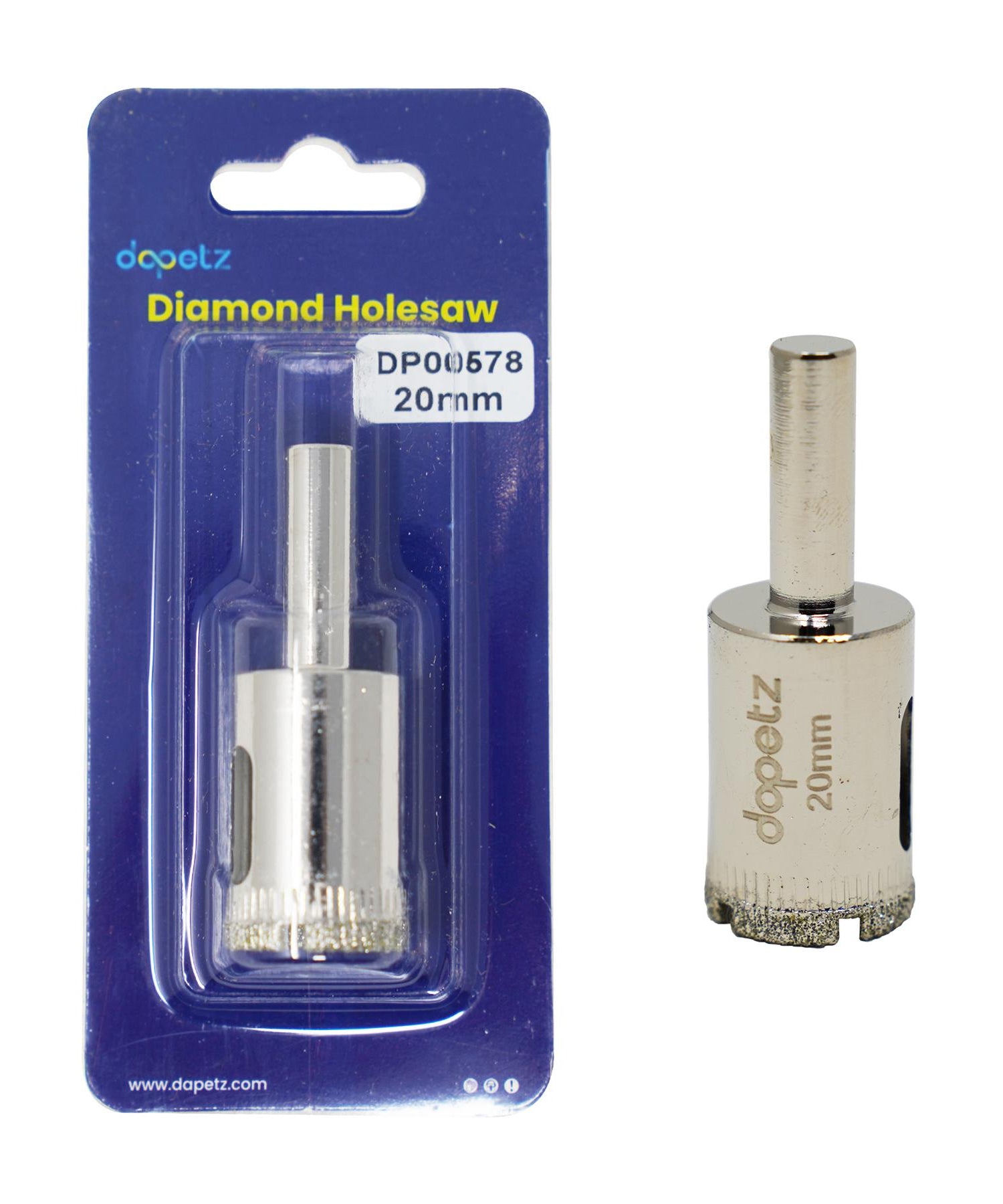 Diamond Holesaw Ceramic Tile Tiling Drill Bit Hole Cutter Cutting Tool 20mm By Dapetz