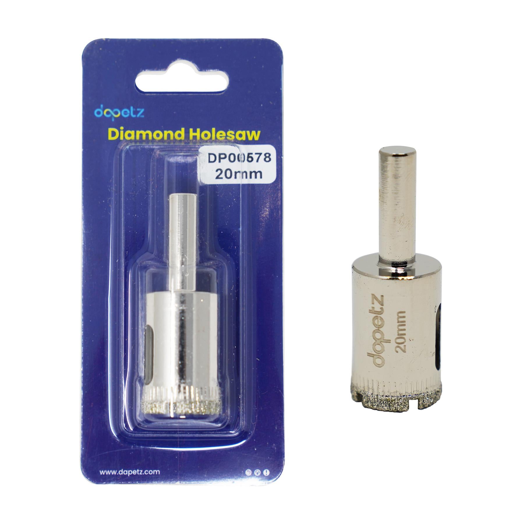 Diamond Holesaw Ceramic Tile Tiling Drill Bit Hole Cutter Cutting Tool 20mm By Dapetz