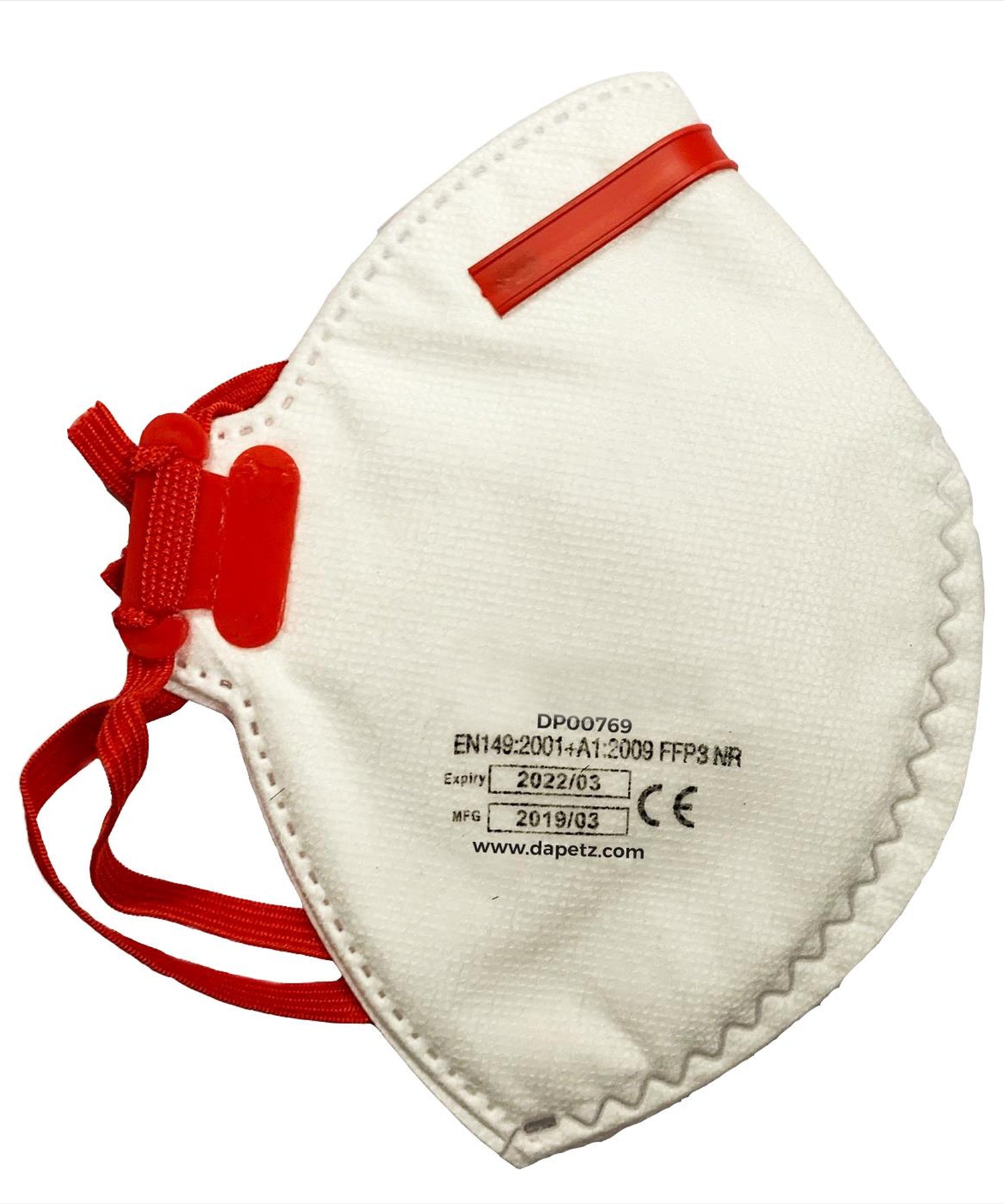 1 Face Mask Respirator Valved FFP3 Sanding Paint Dust Bodyshop Safety Fold Flat by Dapetz