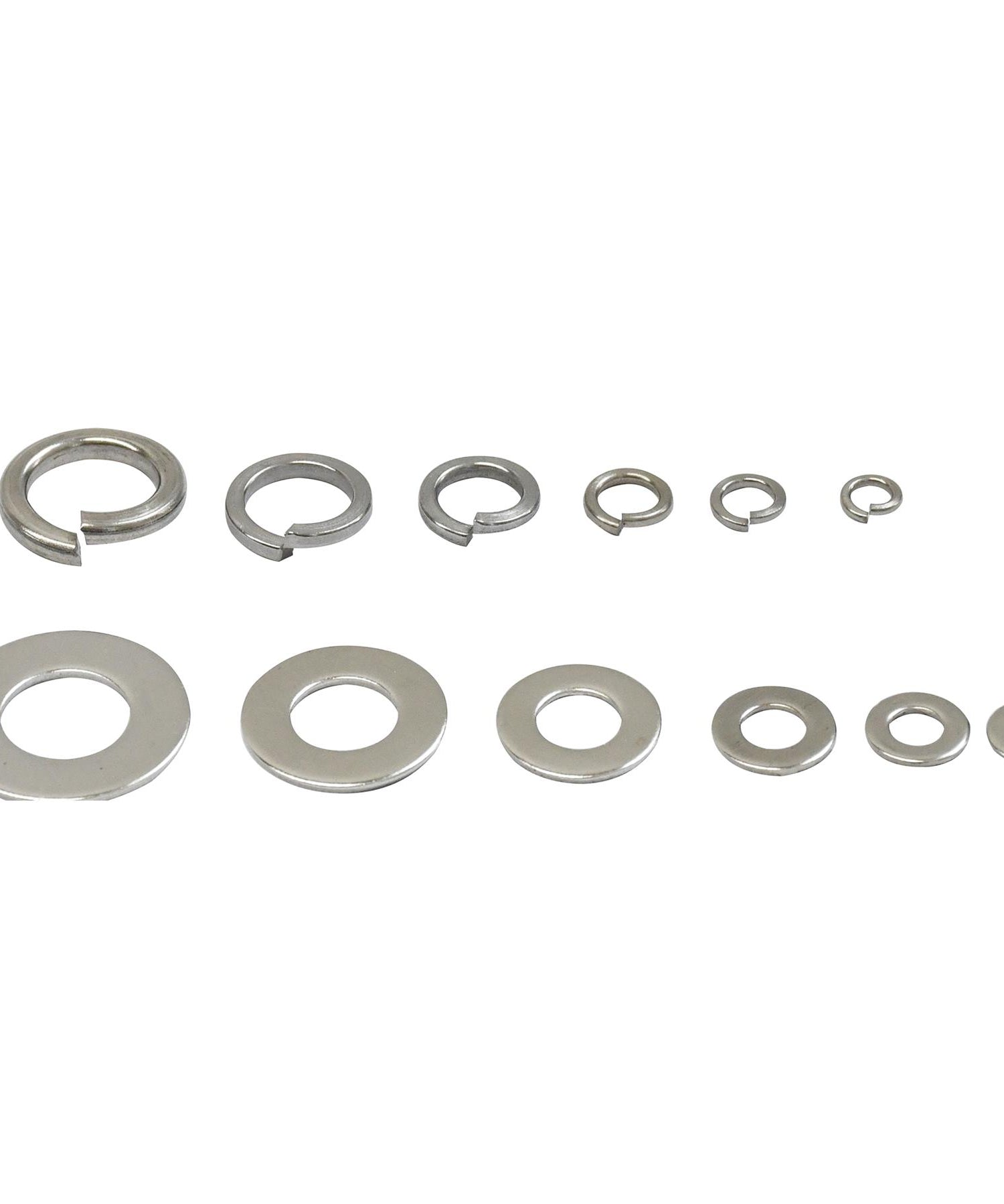 Spring Washers Stainless Steel Flat,790 Pc Assorted Set Dapetz