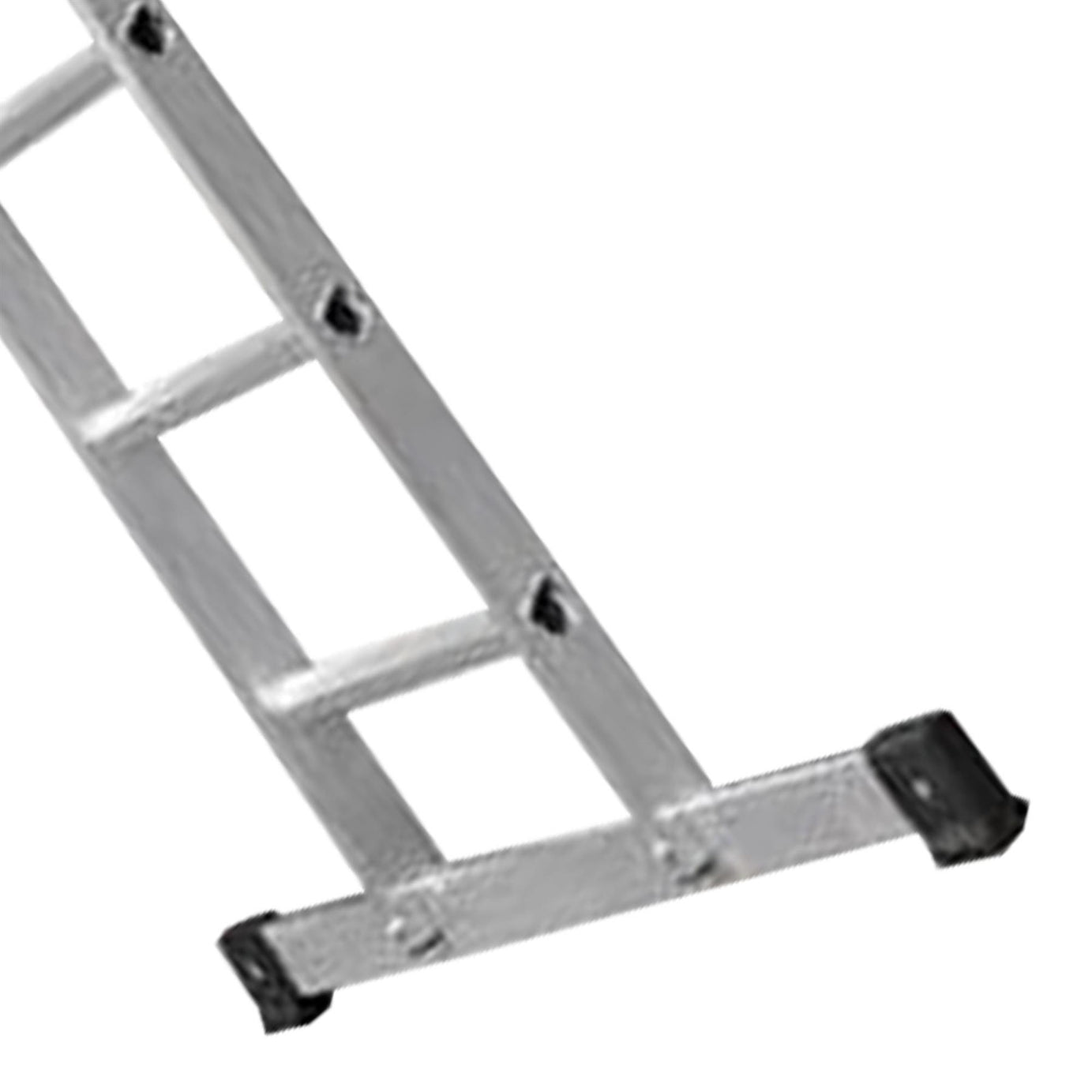 Dapetz 13 Rung Aluminium Extension Ladder 3.5m, Single Section, Made In UK