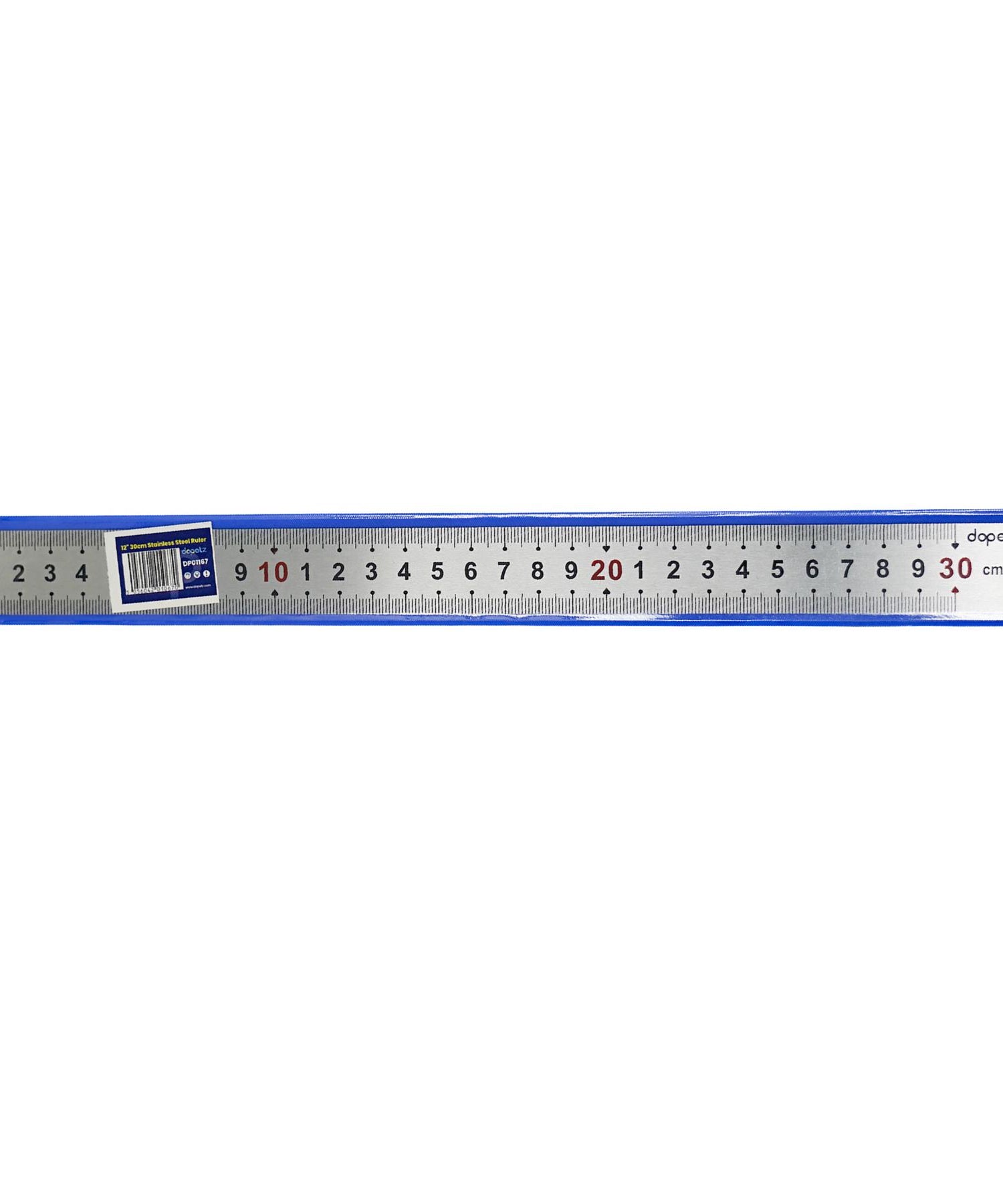 Stainless Steel 12" Metal Ruler Metric & Imperial 300mm Engineers Rule By Dapetz