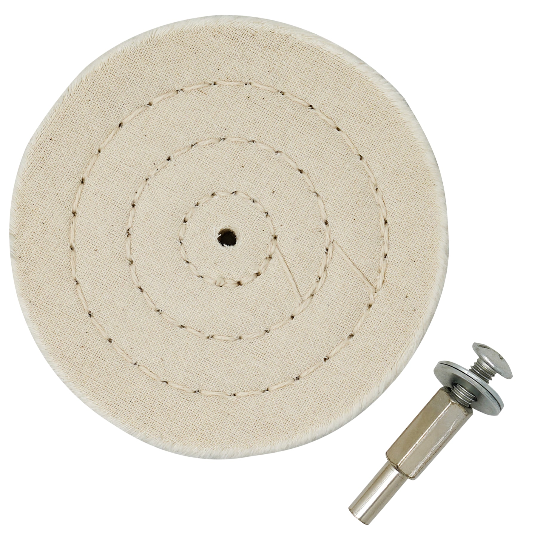 Cloth Polishing Mop wheel Pad For Power/Battery Drill Buffing Grinder 2PC 4'' 100mm By Dapetz