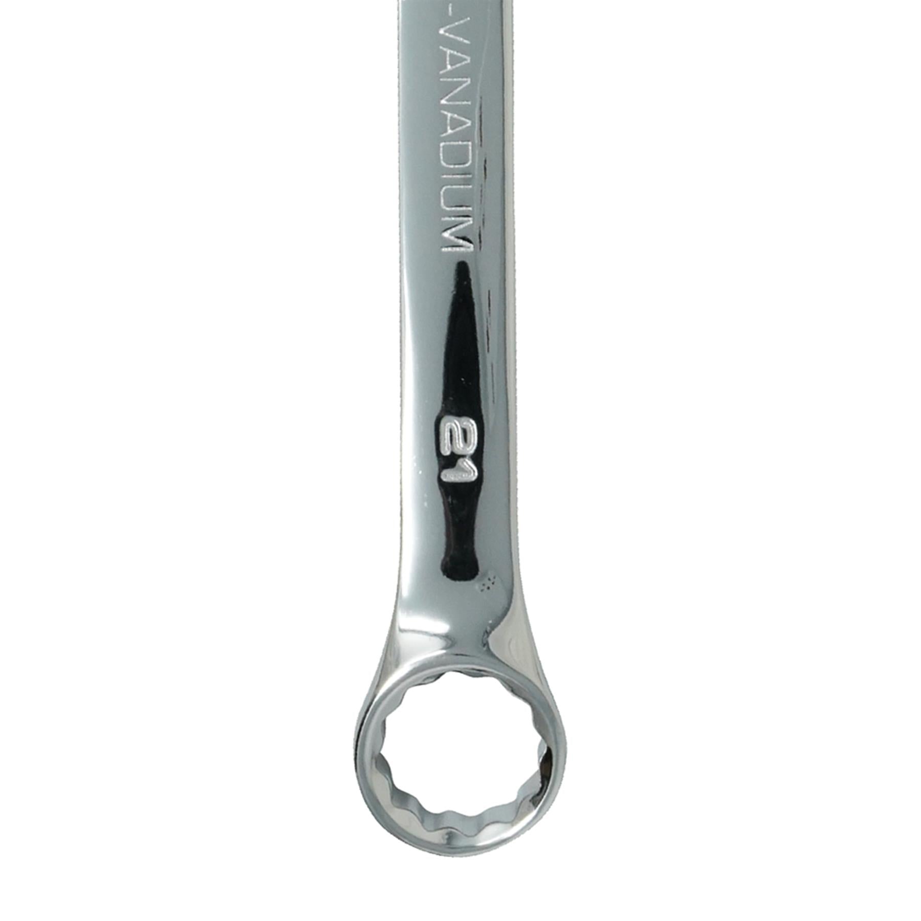 Combination Open Ring Spanner Chrome Mechanics Garage Tools 21mm by Daptez