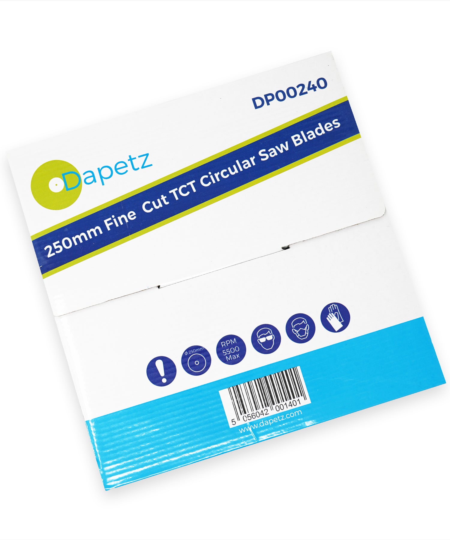 Circular Saw Blade 30mm Bore 25mm 20mm 16mm Rings Mitre 10" 80T Fine Cut 250mm by Daptez