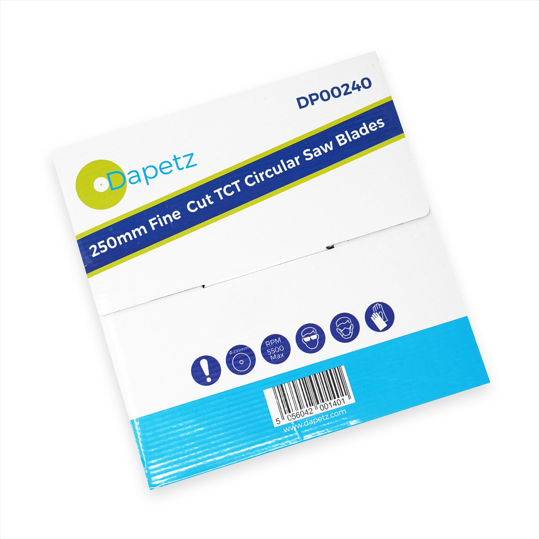 Circular Saw Blade 30mm Bore 25mm 20mm 16mm Rings Mitre 10" 80T Fine Cut 250mm by Daptez