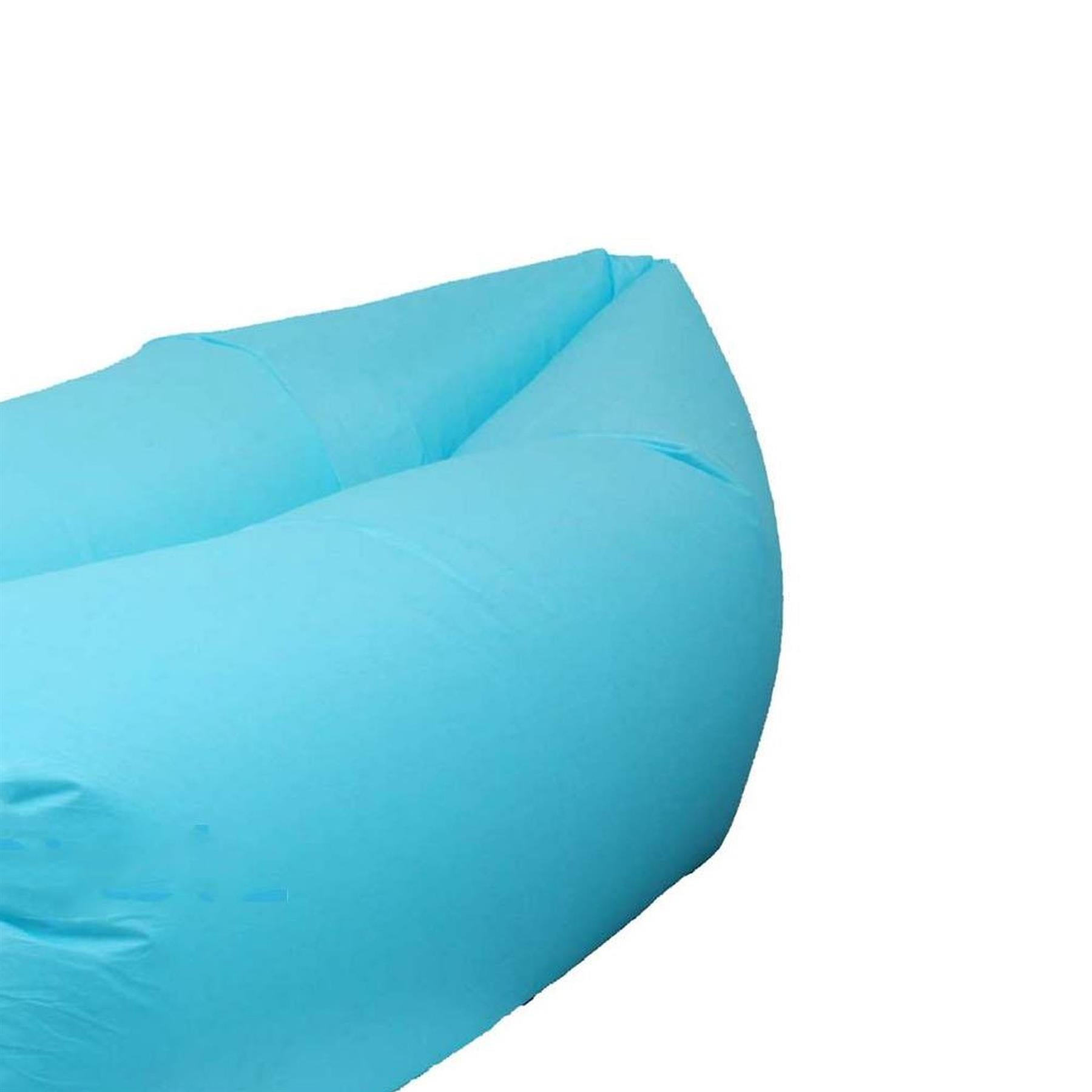 Inflatable Blow Up Lounger Outdoor Chair Bed Travel Sofa Sack Hangout Camping By Dapetz