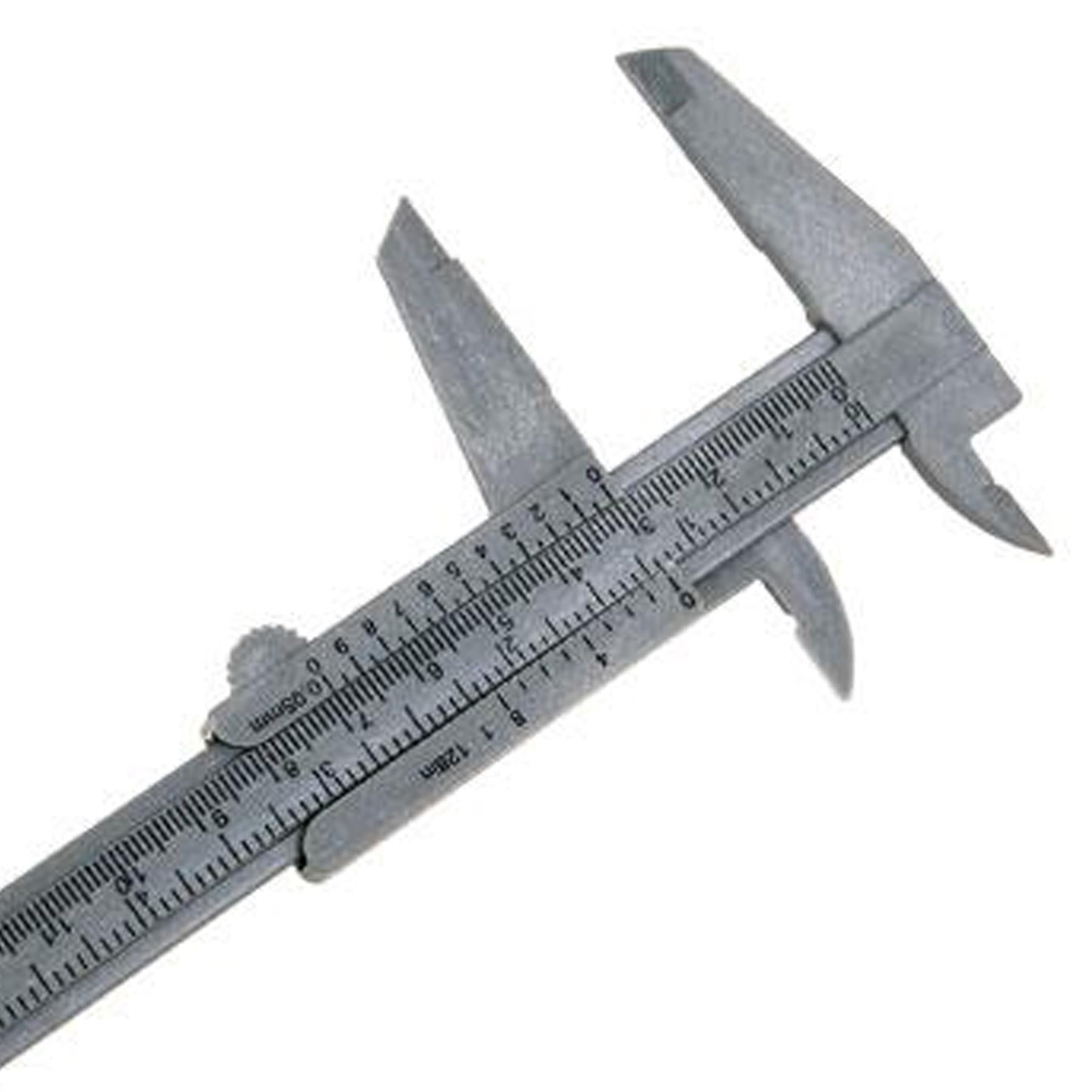 Vernier Caliper 150mm/6" Slide Gauge for Internal & External Depth Measurement, Metric & Imperial By Dapetz