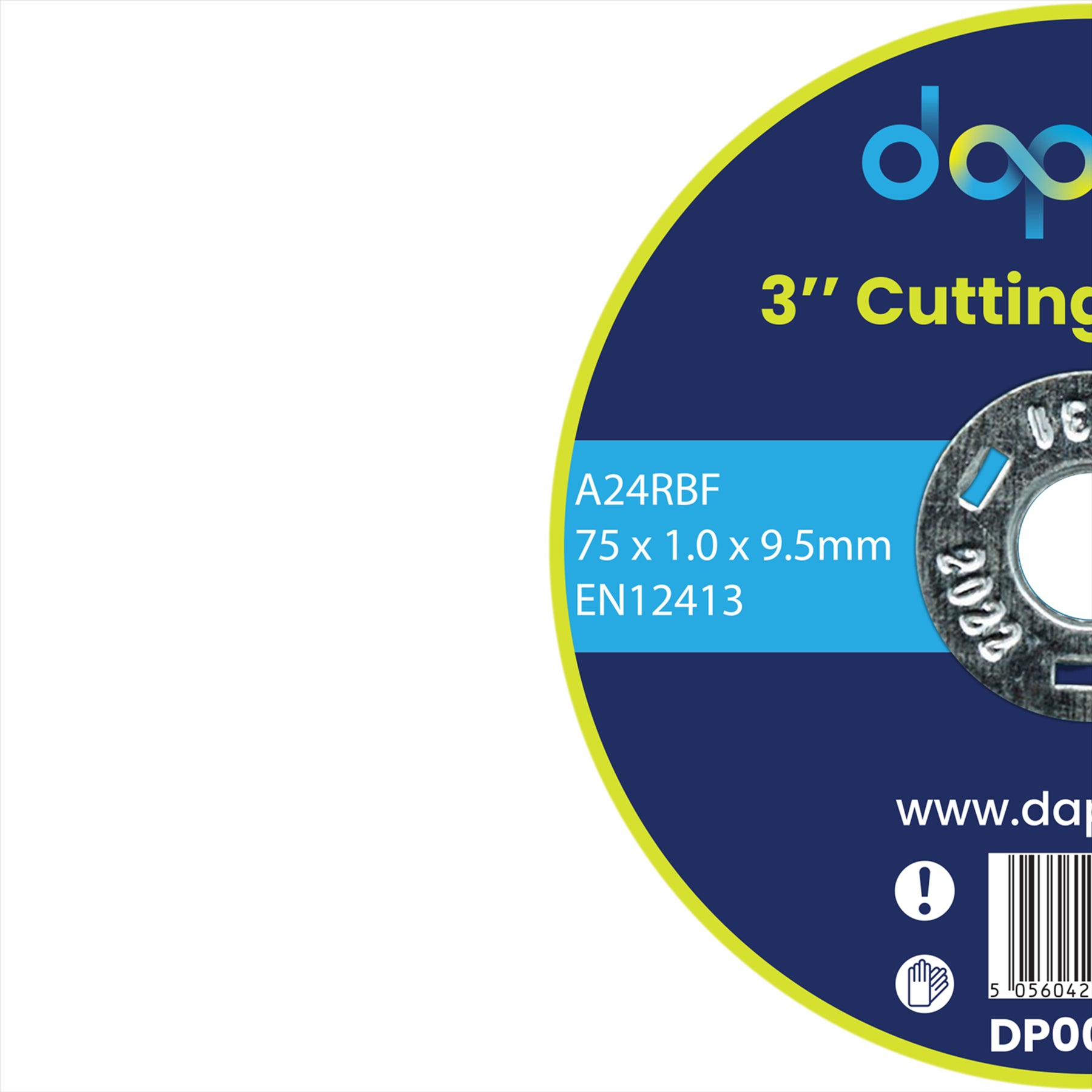 (Pack of 10) Metal Cutting Discs 75mm Angle Grinder Disc Stainless Steel by Dapetz