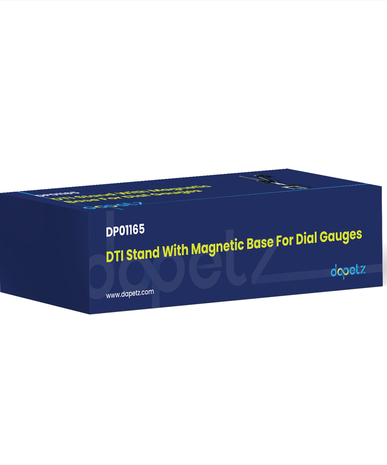 Dial Test Indicator Dti Gauge With Magnetic Base Stand Clock Gauge 10/0.01mm By Dapetz