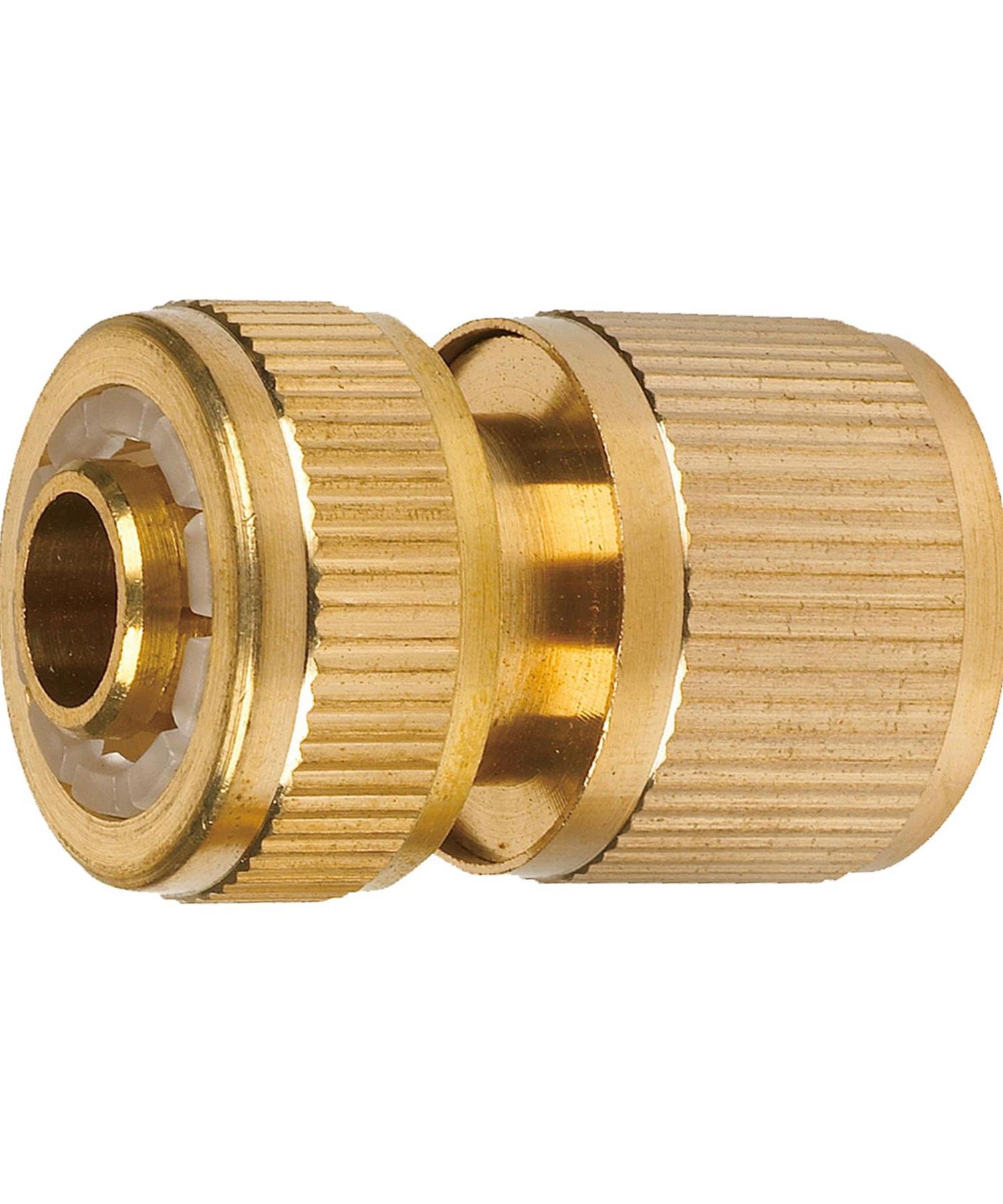 Brass Garden Hose Quick Connector 1/2" Female Pipe Built in Auto Water Stop by Daptez