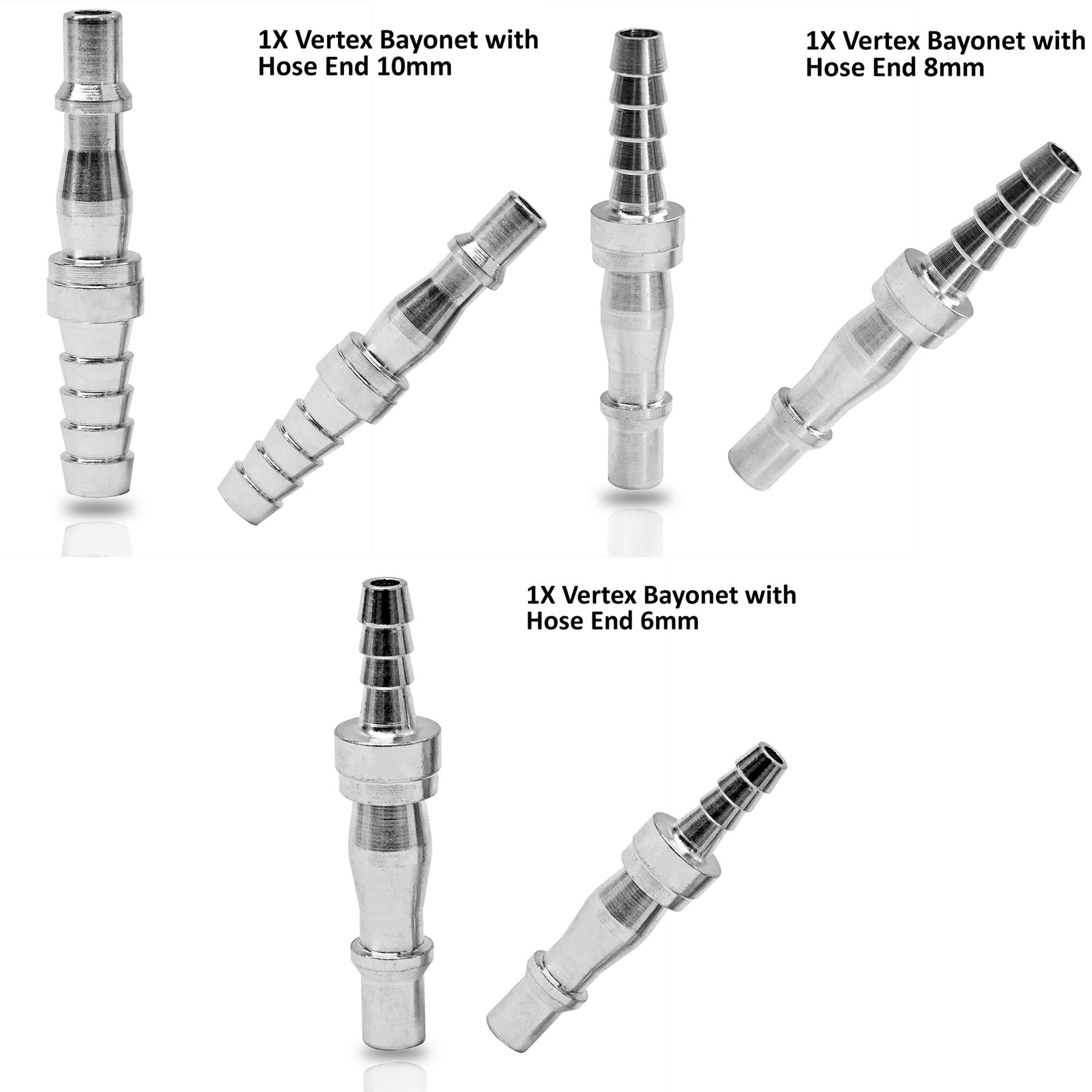 Air Line Fitting Hose End Connector Male Female Quick Release For PCL Vertex Set