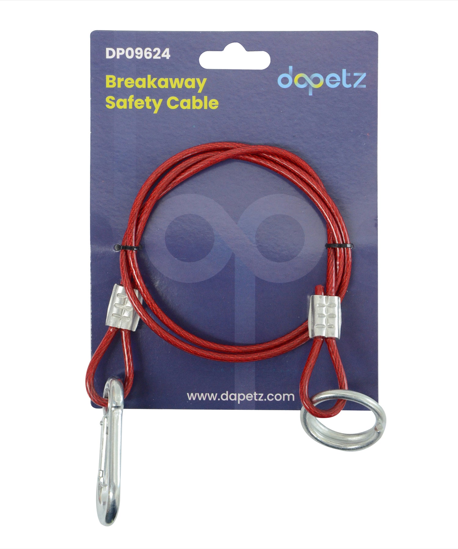 Breakaway Brake Safety Cable Caravan Trailer Heavy Duty Quick Release Clip By Dapetz