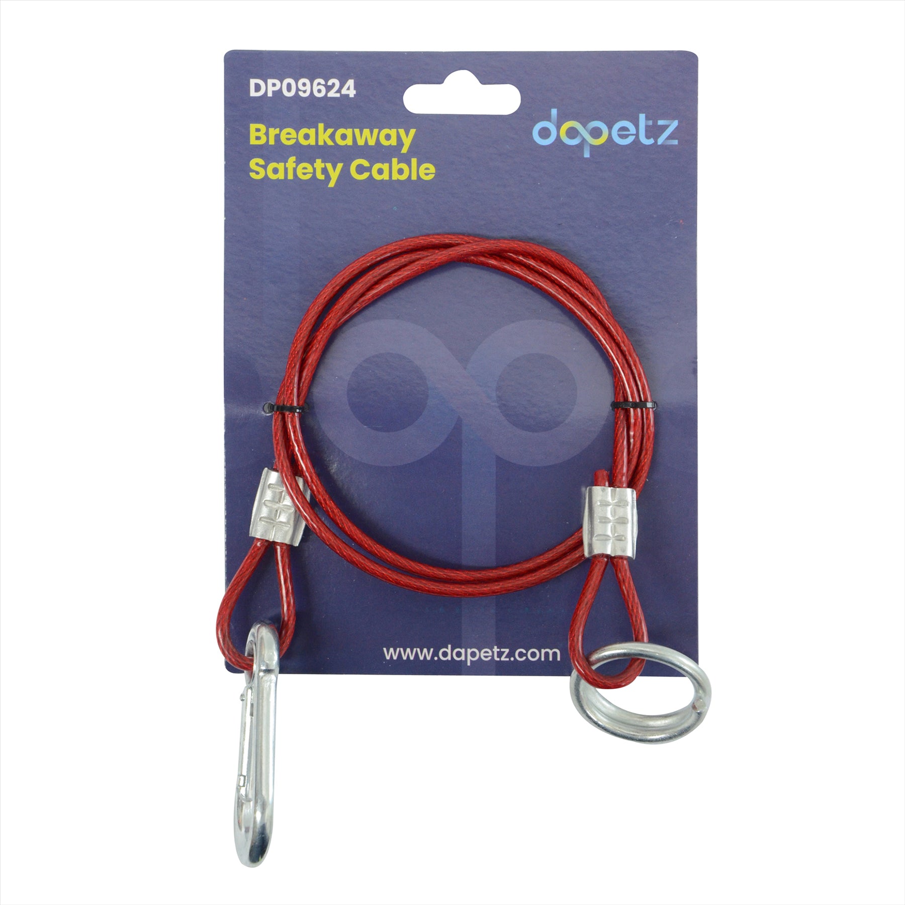 Breakaway Brake Safety Cable Caravan Trailer Heavy Duty Quick Release Clip By Dapetz