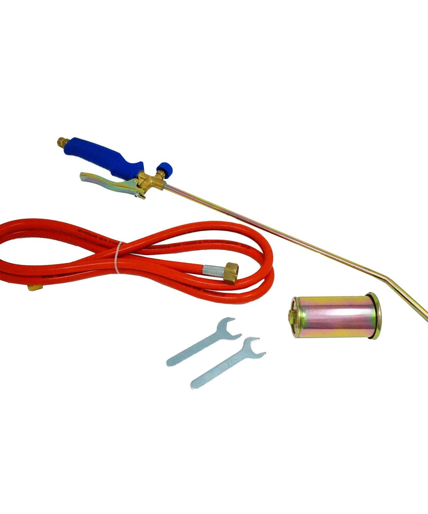 Roofers Gas Torch Long Arm Propane Butane Kit Roofing Brazing Weed Burner Hose